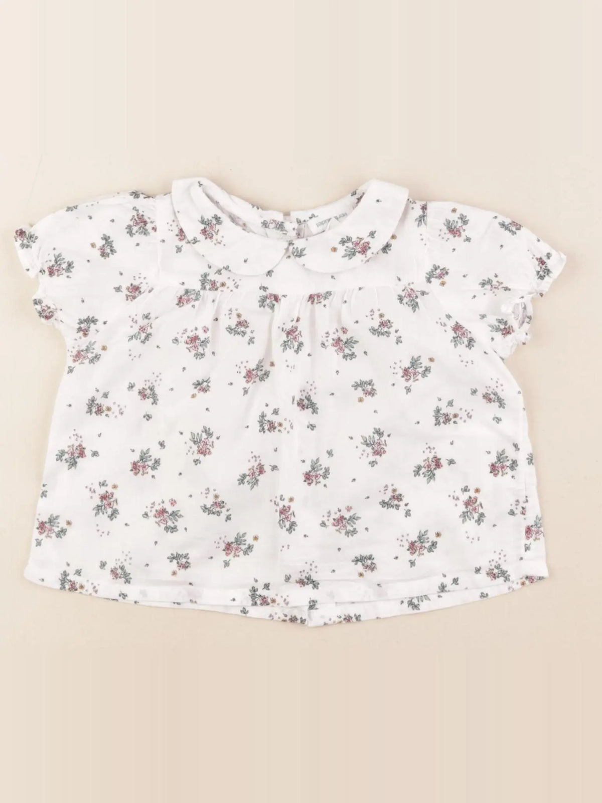 Vertbaudet - blouse multicolore - 9 mois