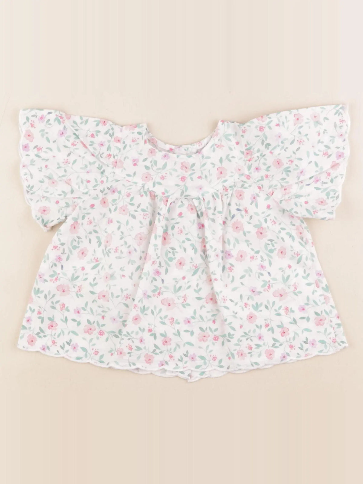 Vertbaudet - blouse multicolore - 9 mois