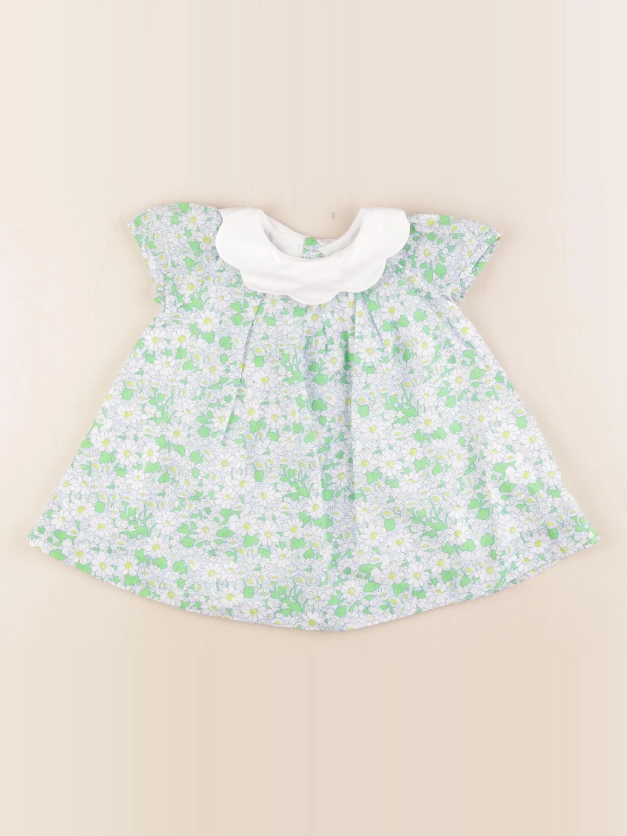 Jacadi - robe liberty multicolore - 6 mois