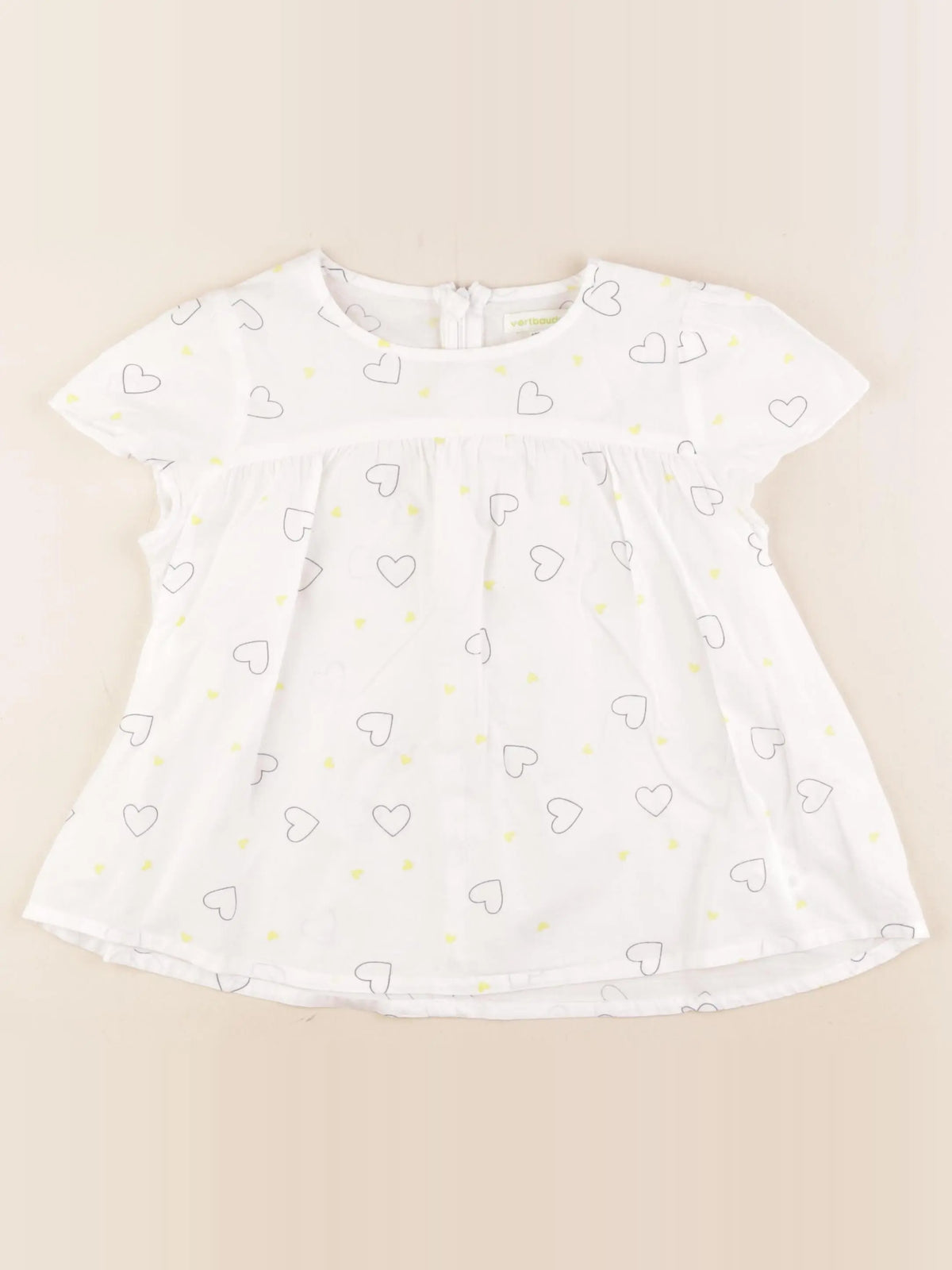 Vertbaudet - blouse blanc - 8 ans