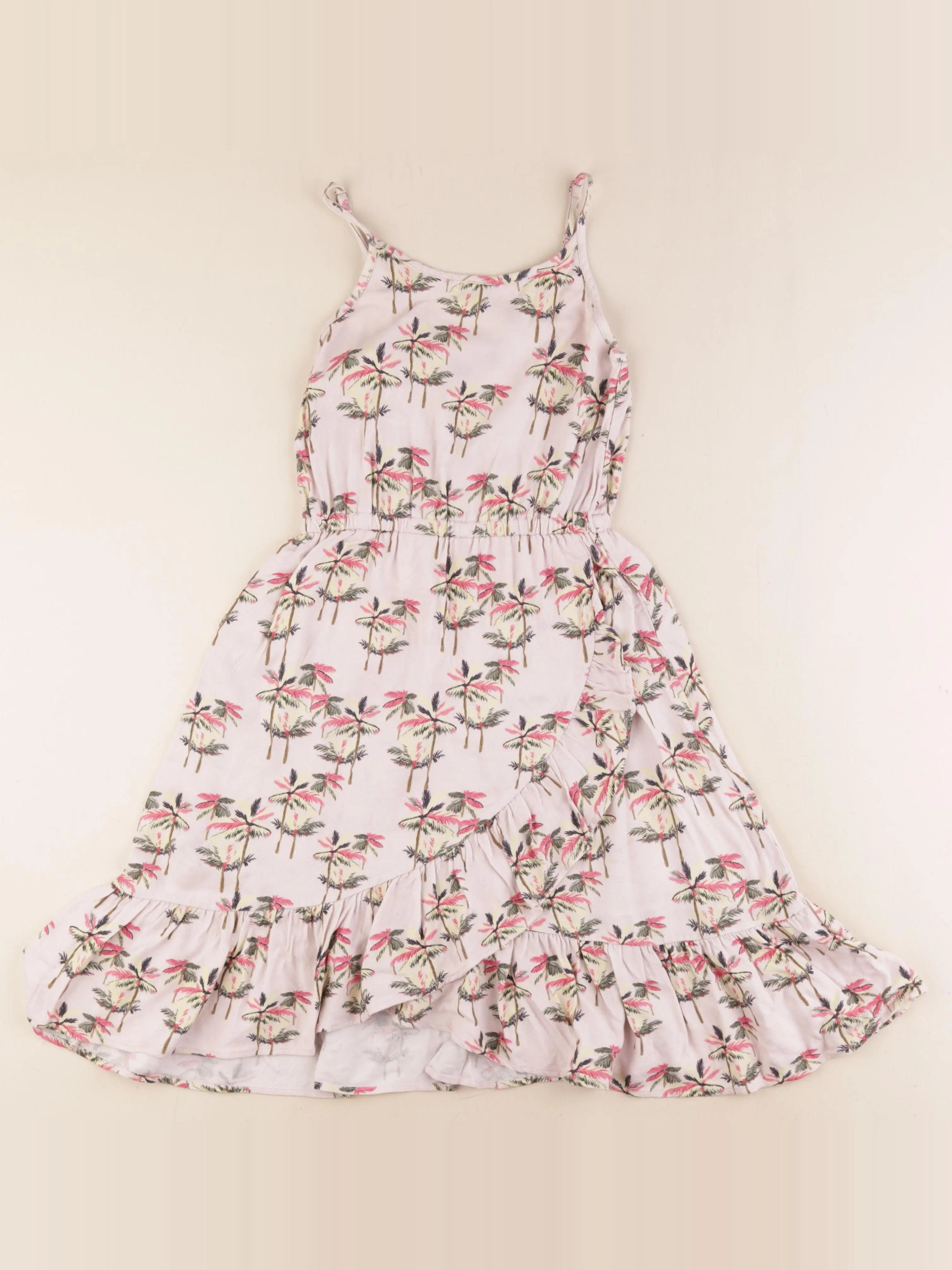 IKKS - robe rose - 8 ans