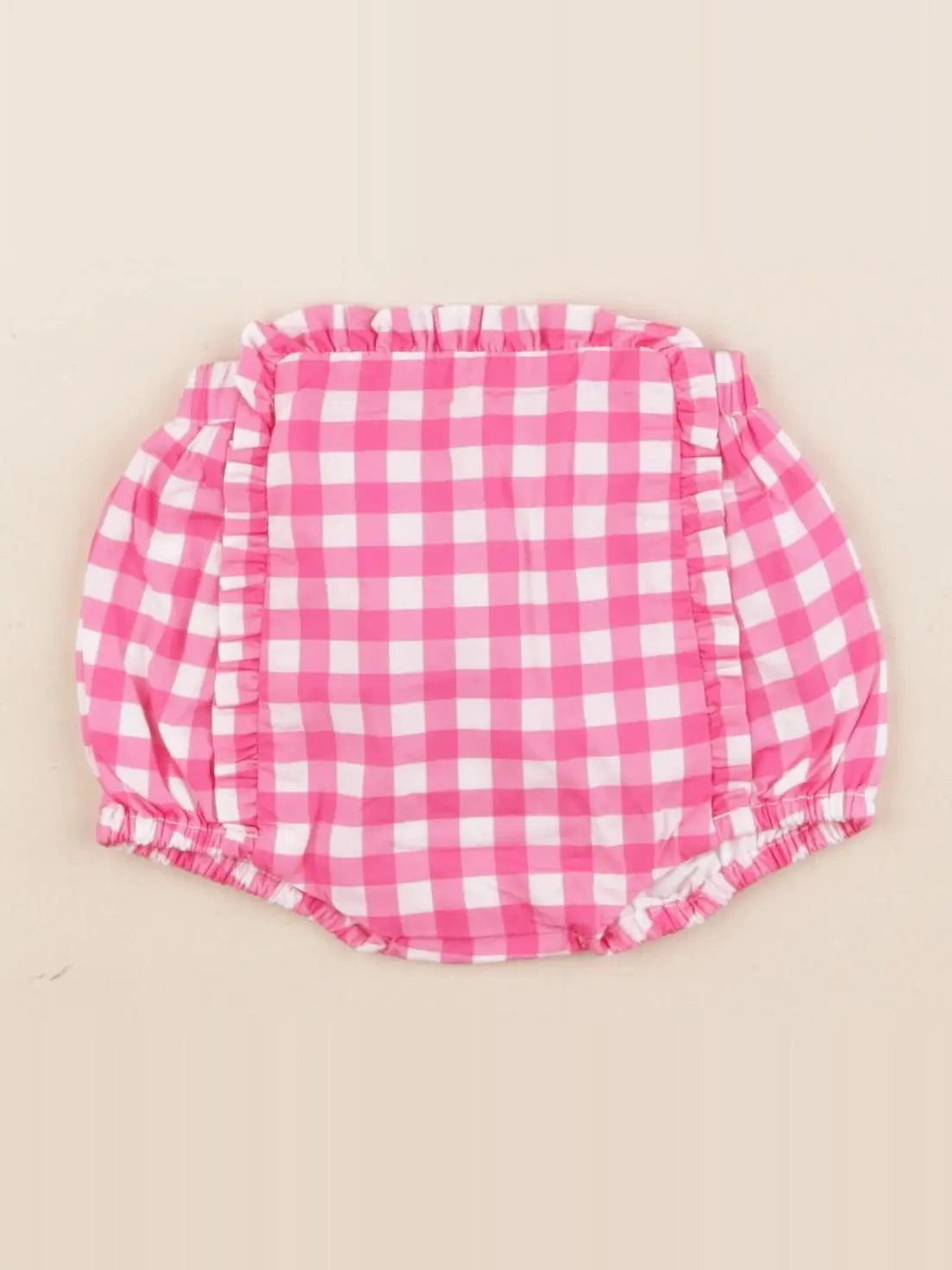 Jacadi - bloomer blanc, rose - 3 mois