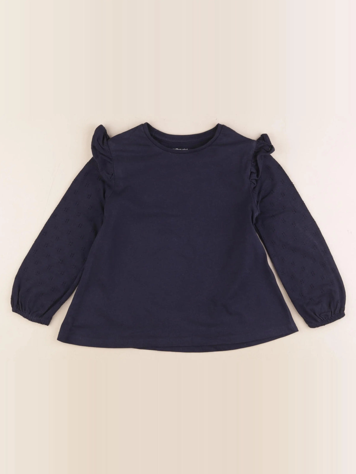 Vertbaudet - tee-shirt bleu - 6 ans