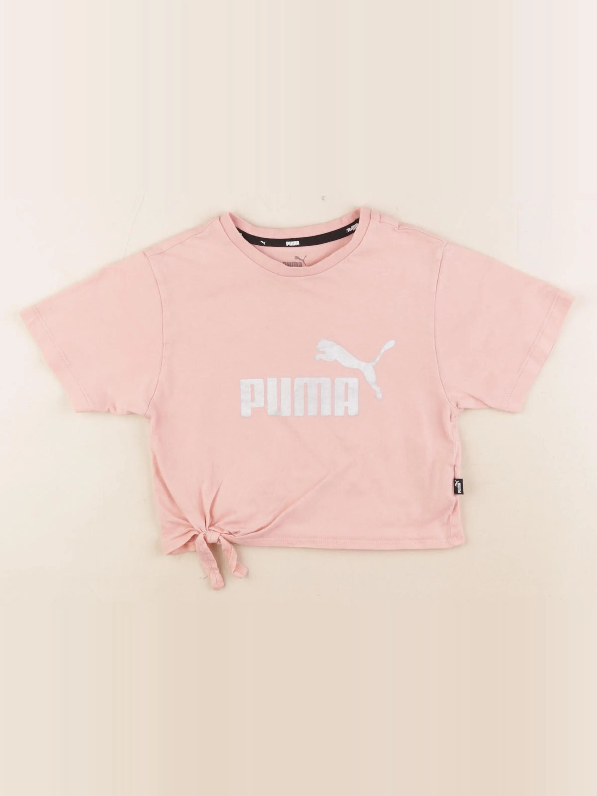 Puma - tee-shirt argent, rose - 5 ans