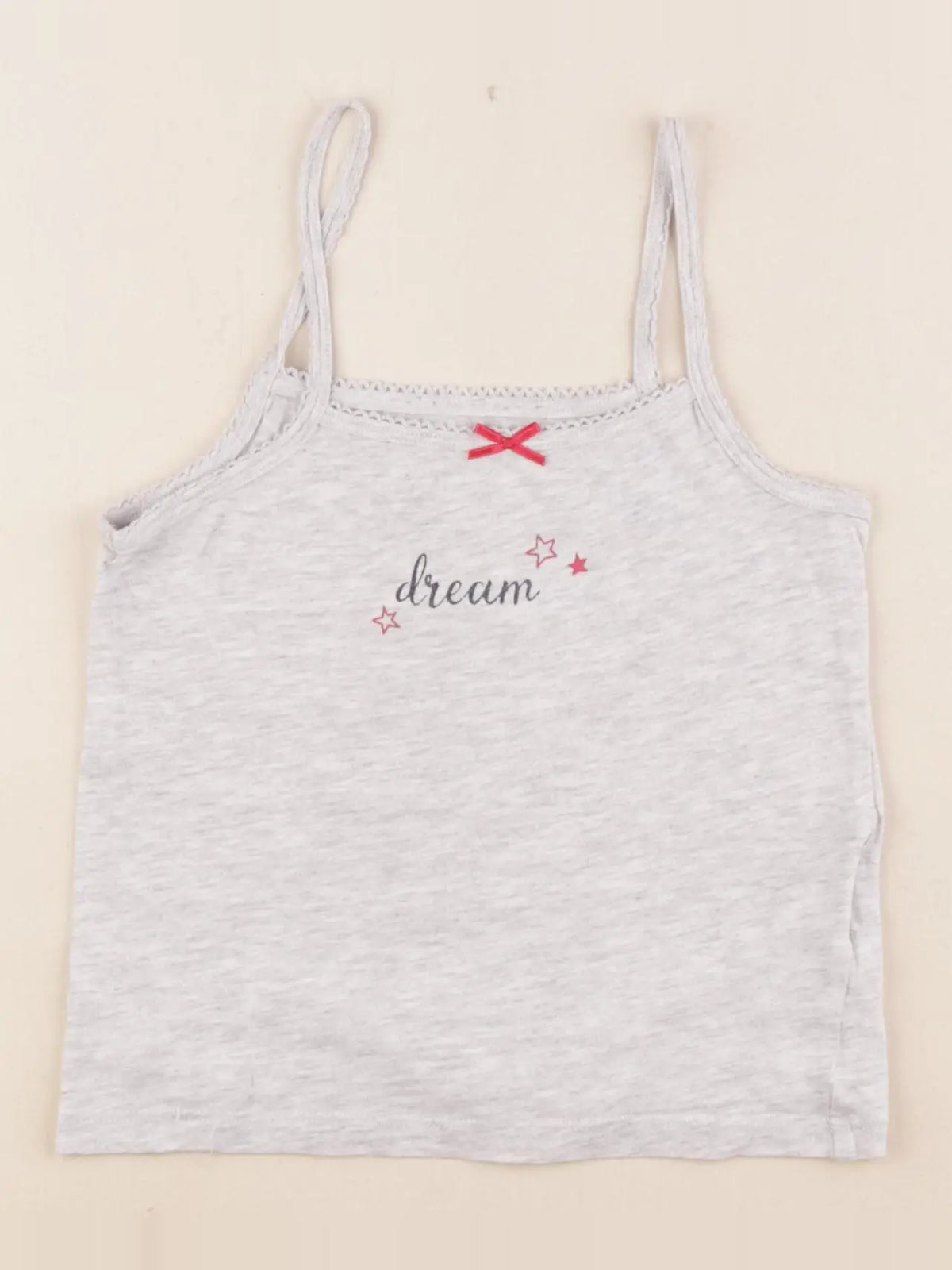 Vertbaudet - maillot de corps gris - 4 ans