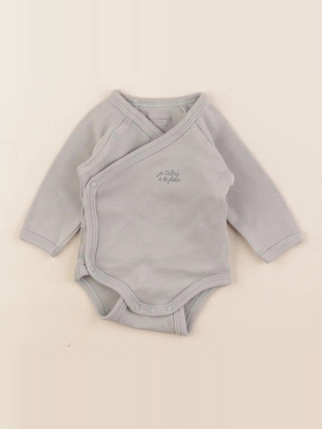 Vertbaudet - body vert - 1 mois