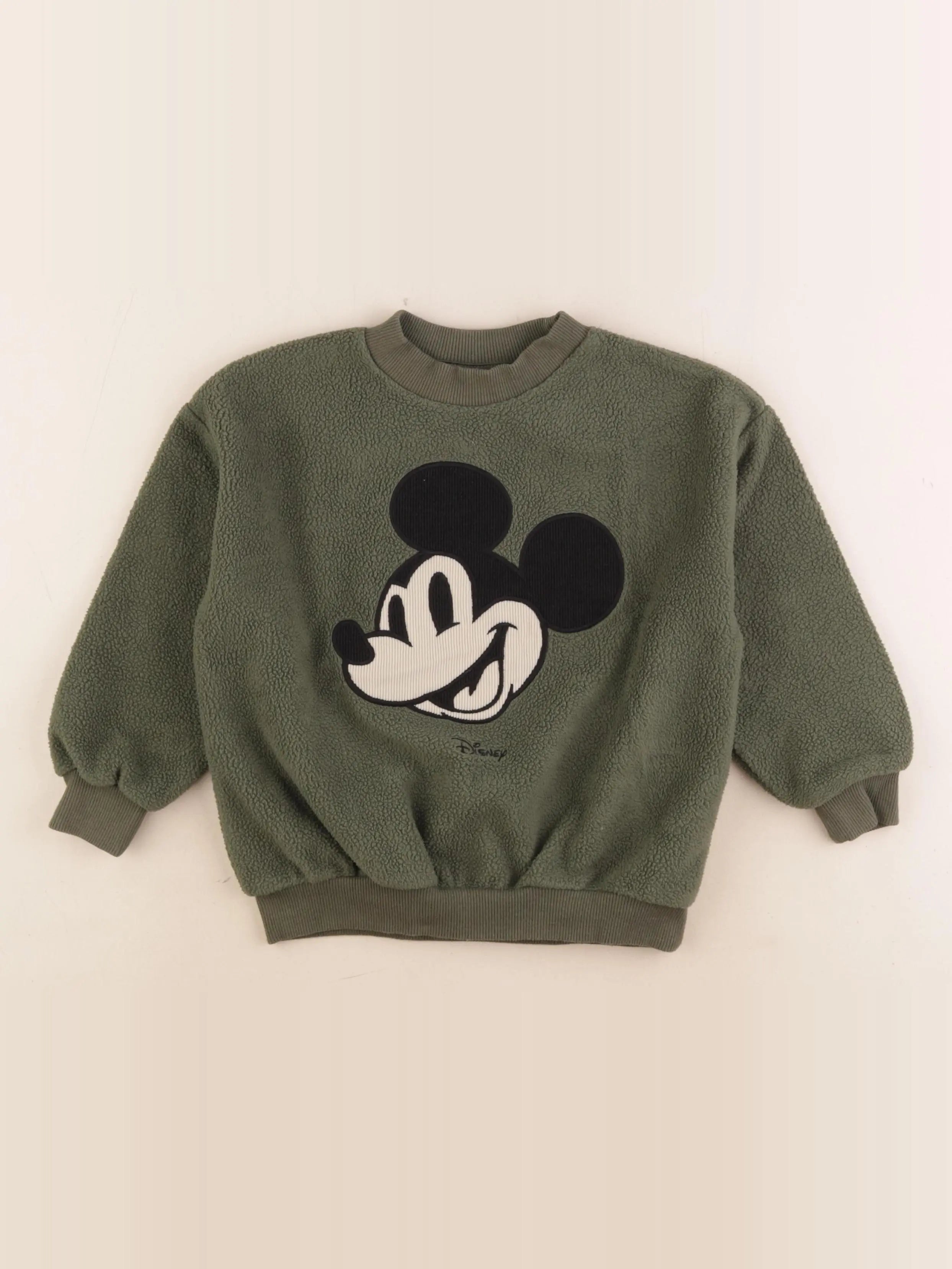 Zara - sweat imprimé au dos vert - 4 ans
