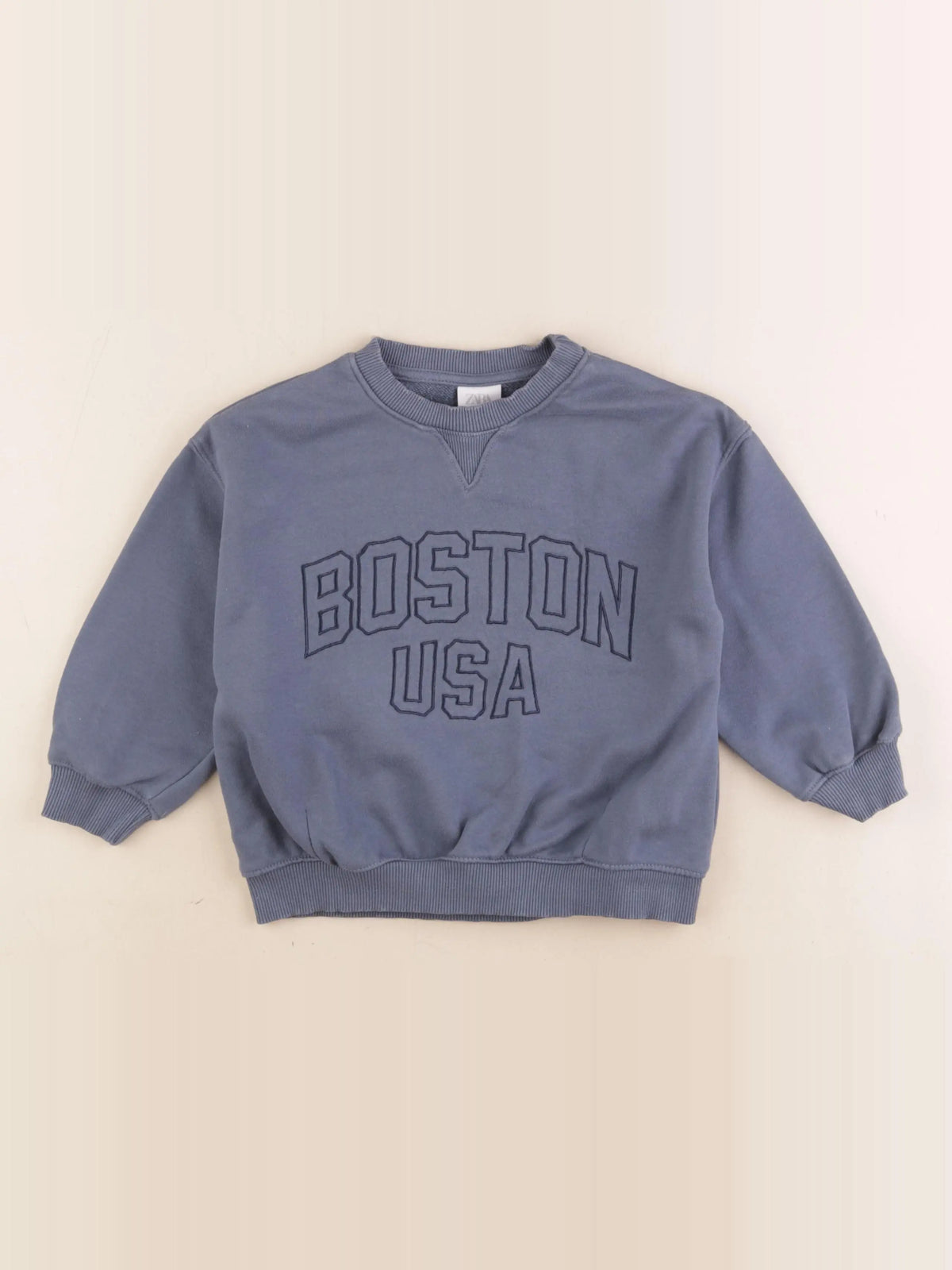 Zara - sweat bleu - 4 ans