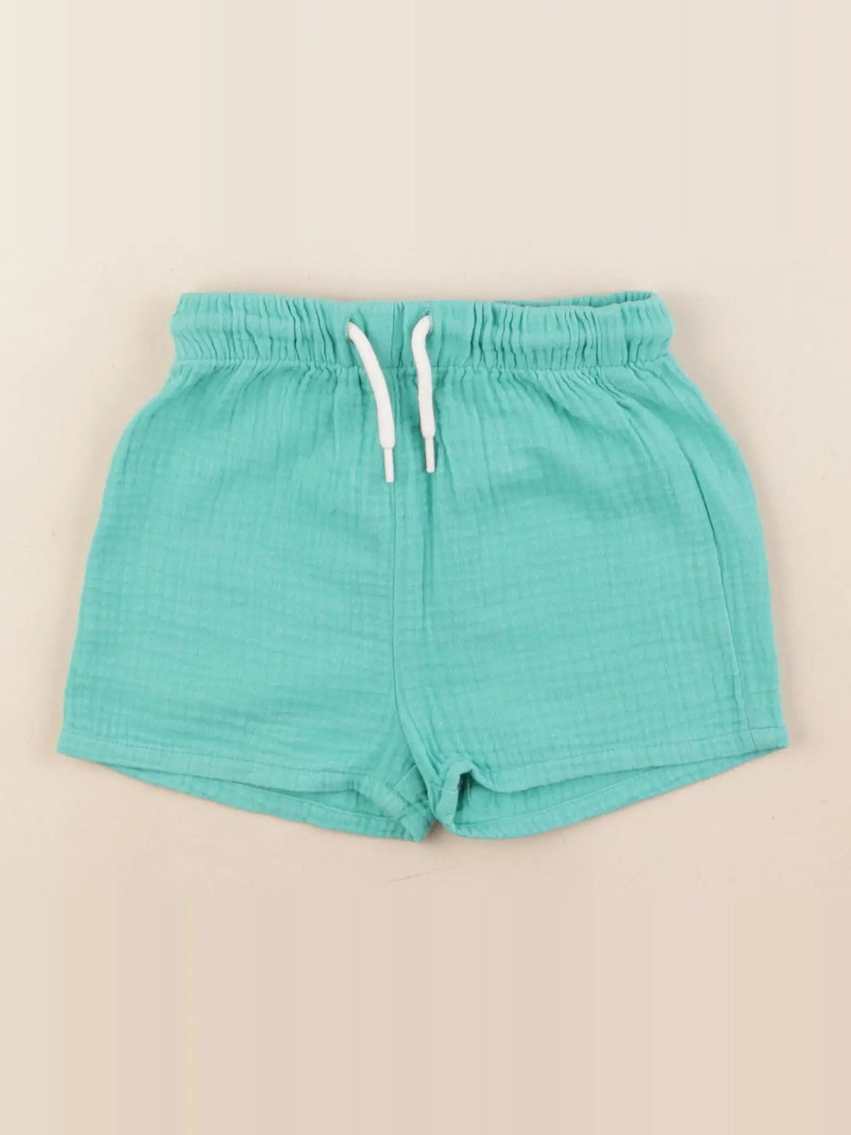 Vertbaudet - short vert - 18 mois