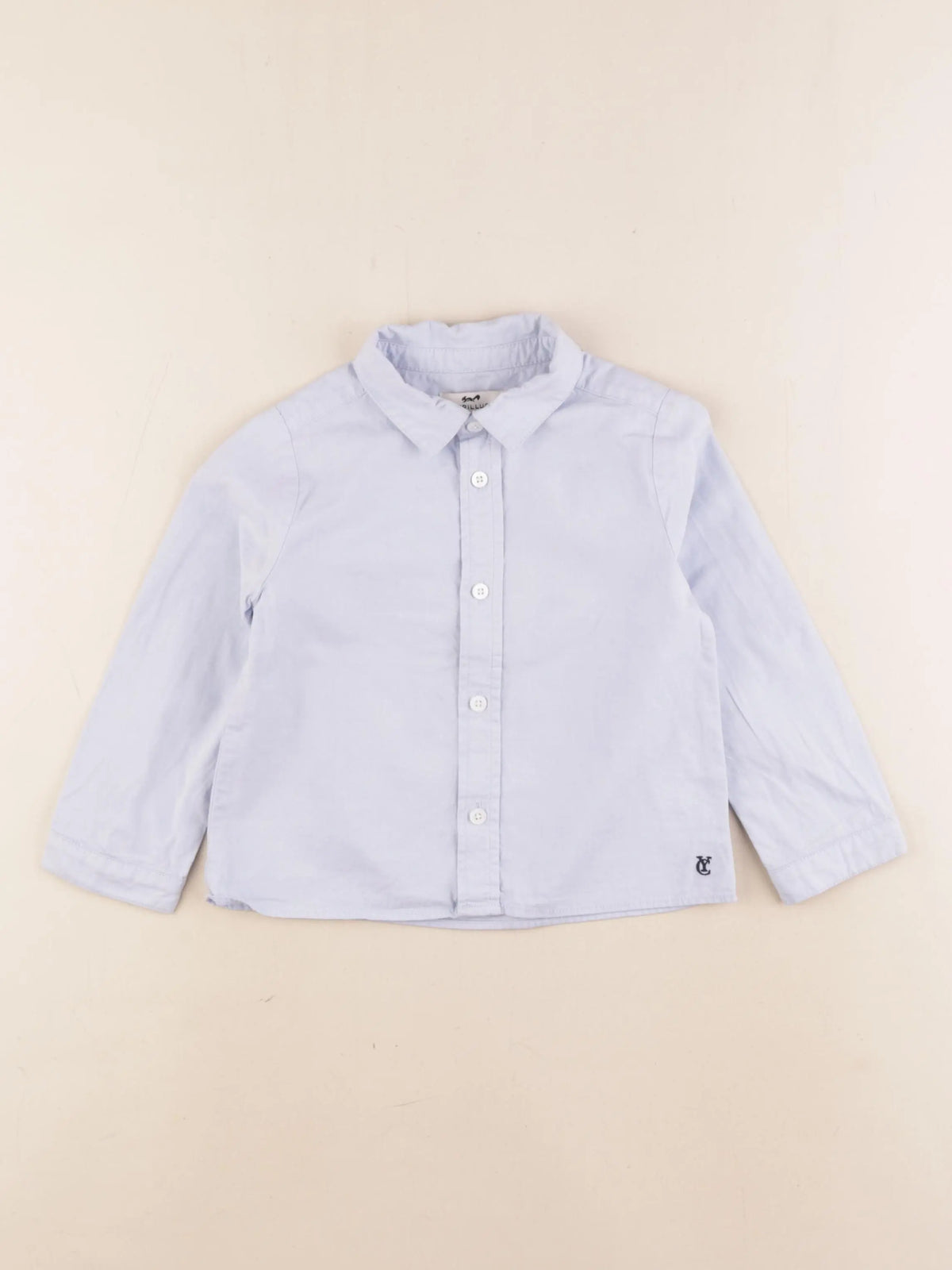 Cyrillus - chemise bleu - 36 mois