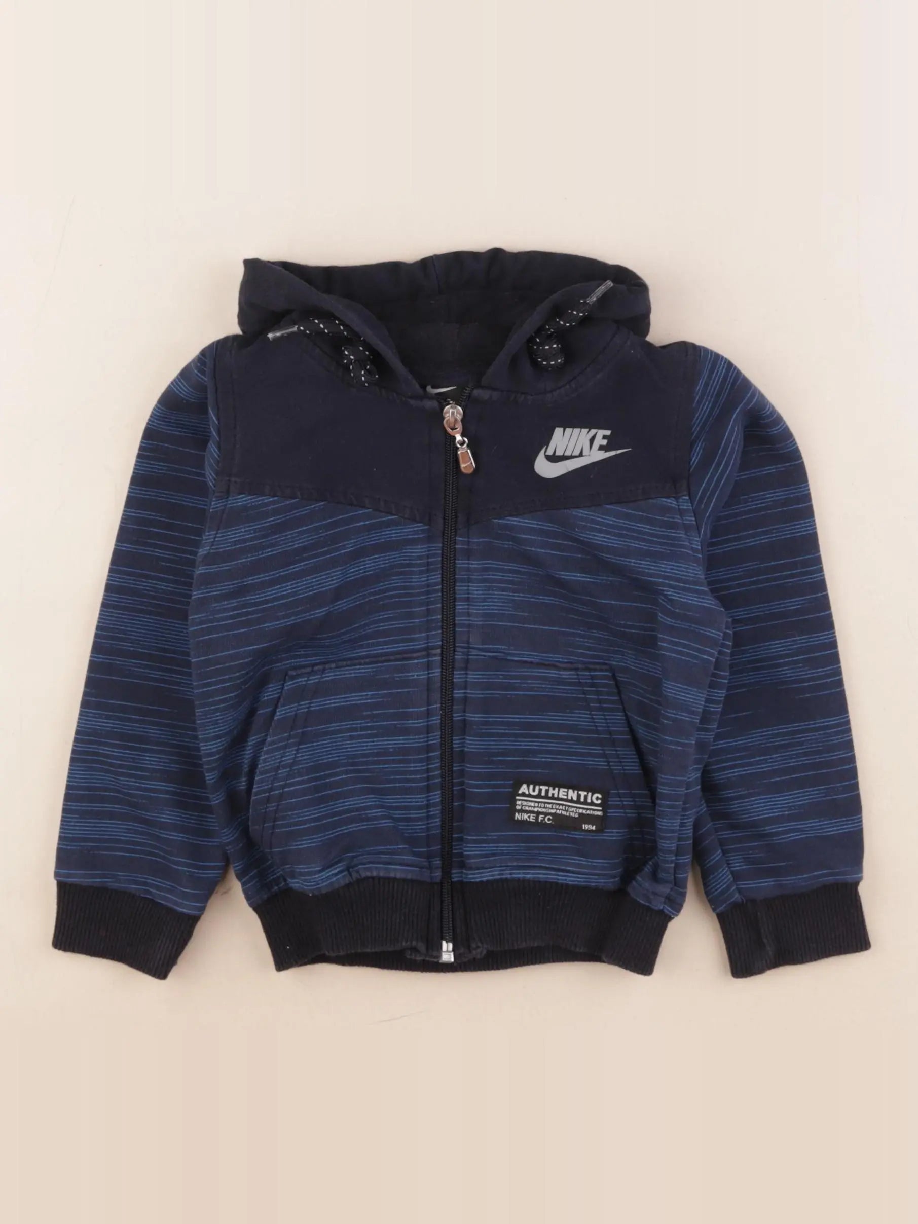 Nike - sweat bleu - 18/24 mois