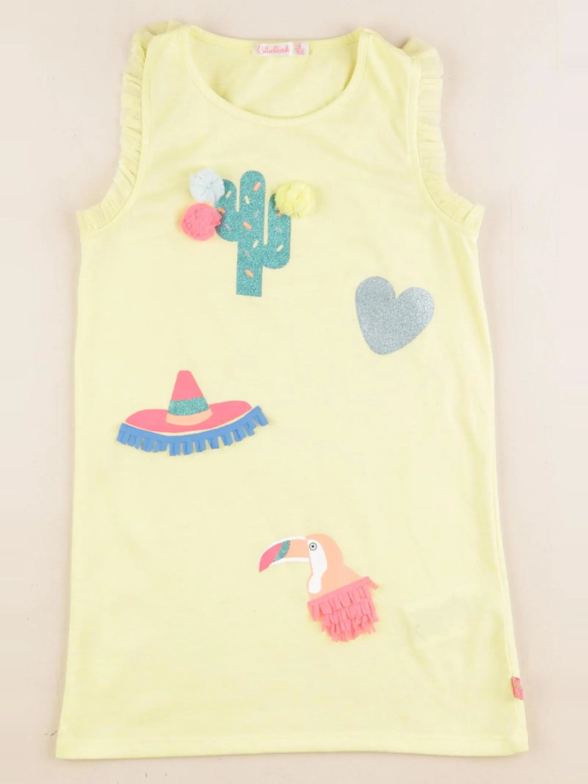 Billie Blush - robe jaune - 4 ans