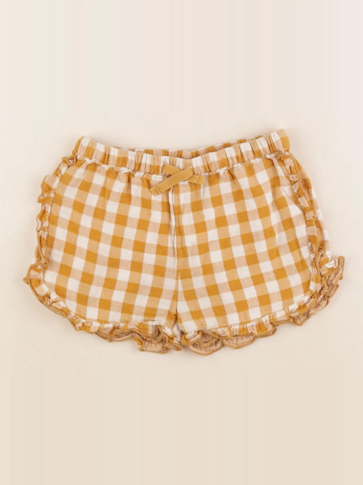 Boutchou - short marron, or - 36 mois