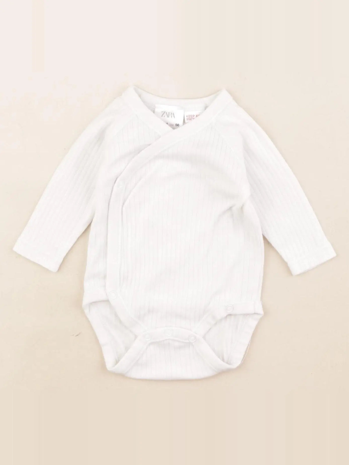Zara - body blanc - 0/1 mois