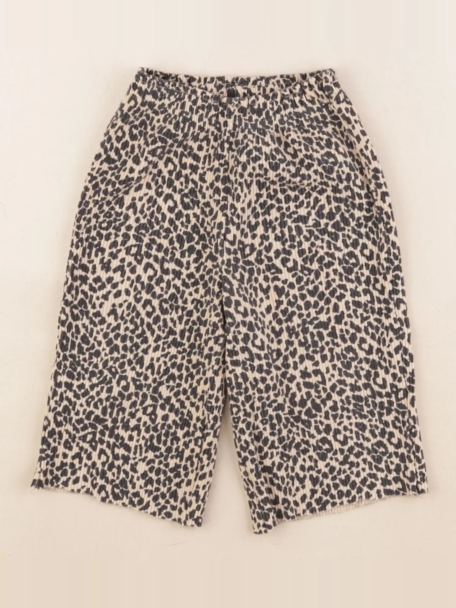 Zara - pantalon beige, noir - 18/24 mois