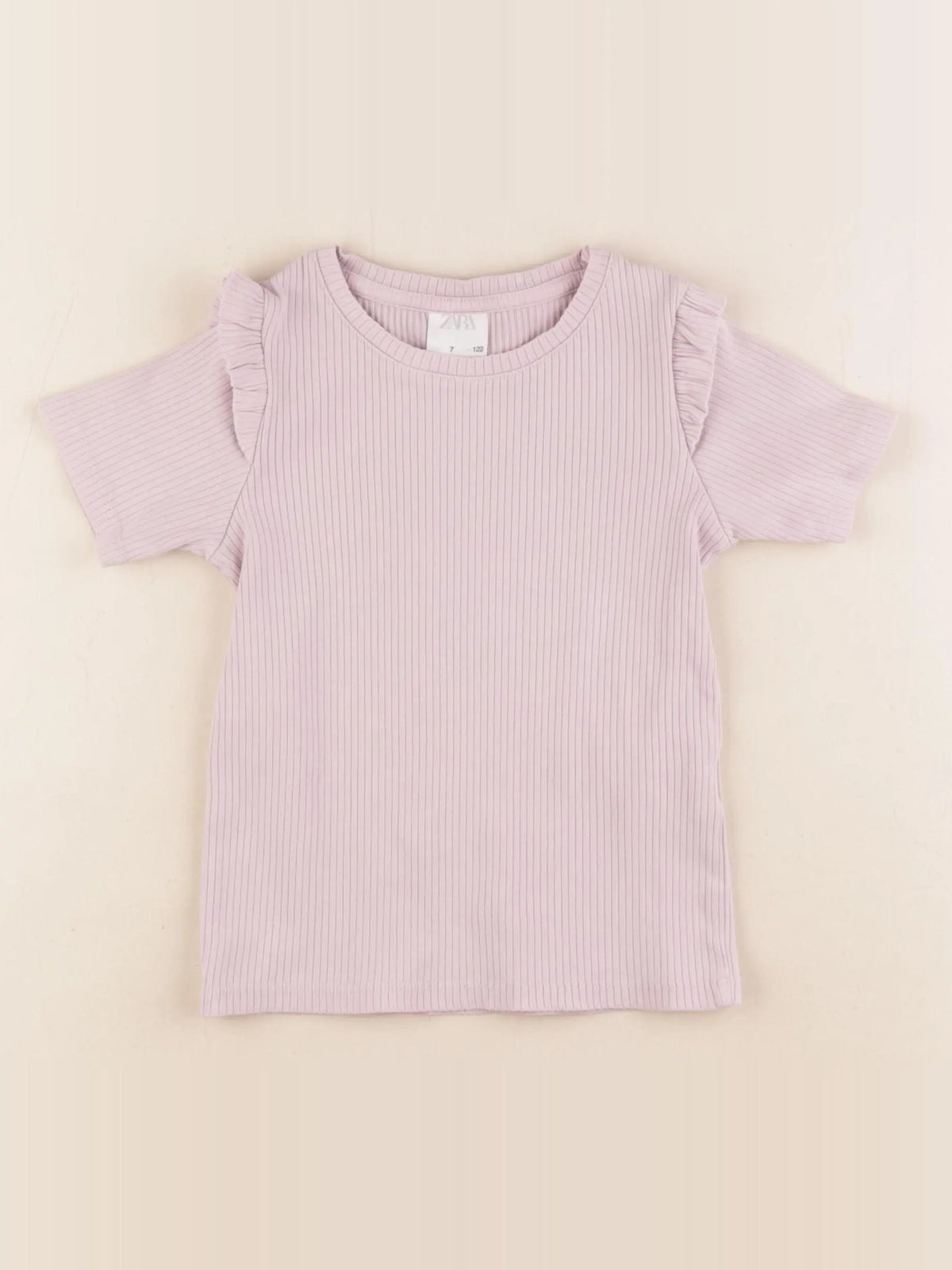 Zara - tee-shirt violet - 7 ans