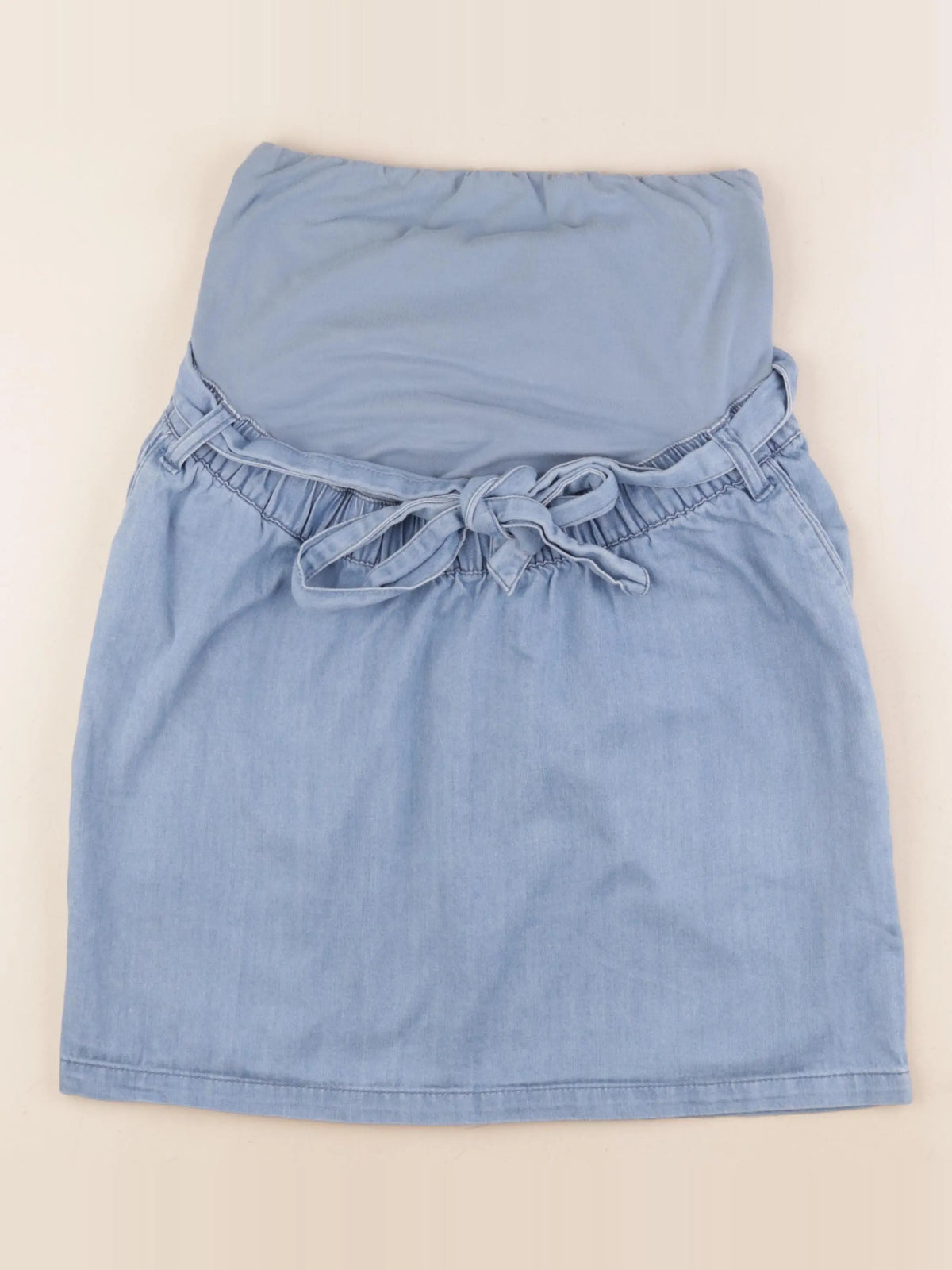 Vertbaudet - jupe grossesse bleu - 36