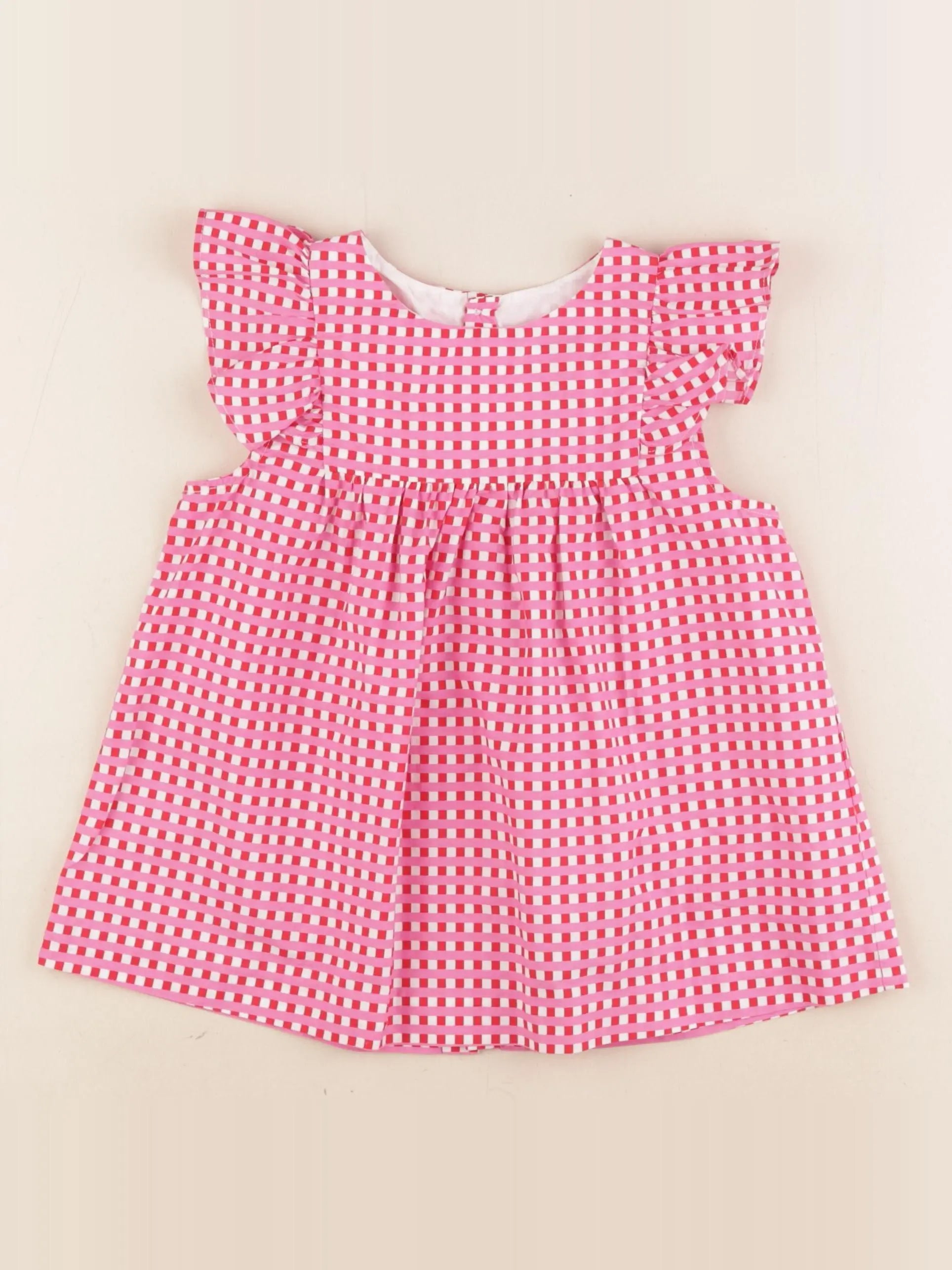 Jacadi - blouse rose, rouge - 5 ans