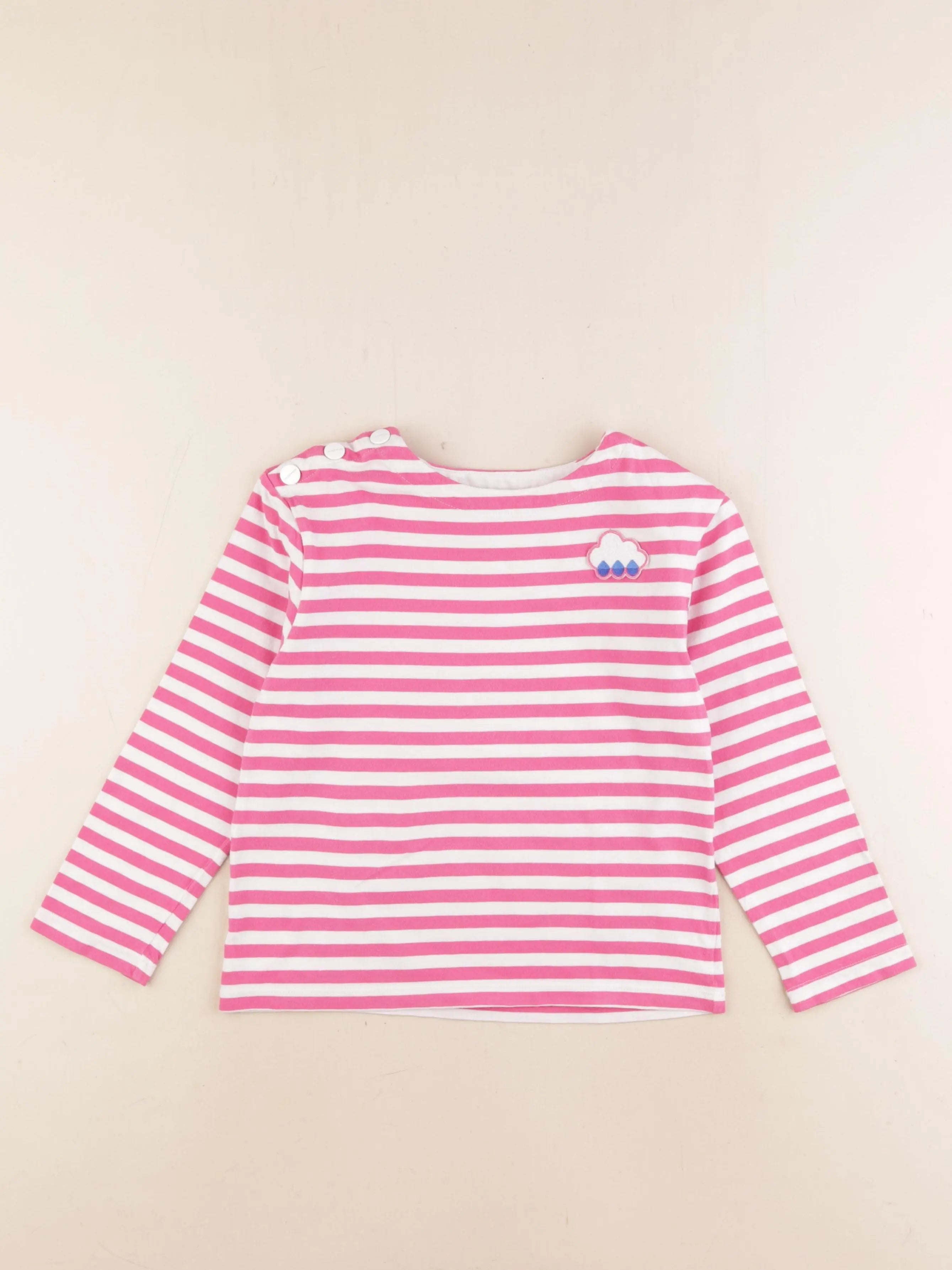 Jacadi - tee-shirt rose - 8 ans