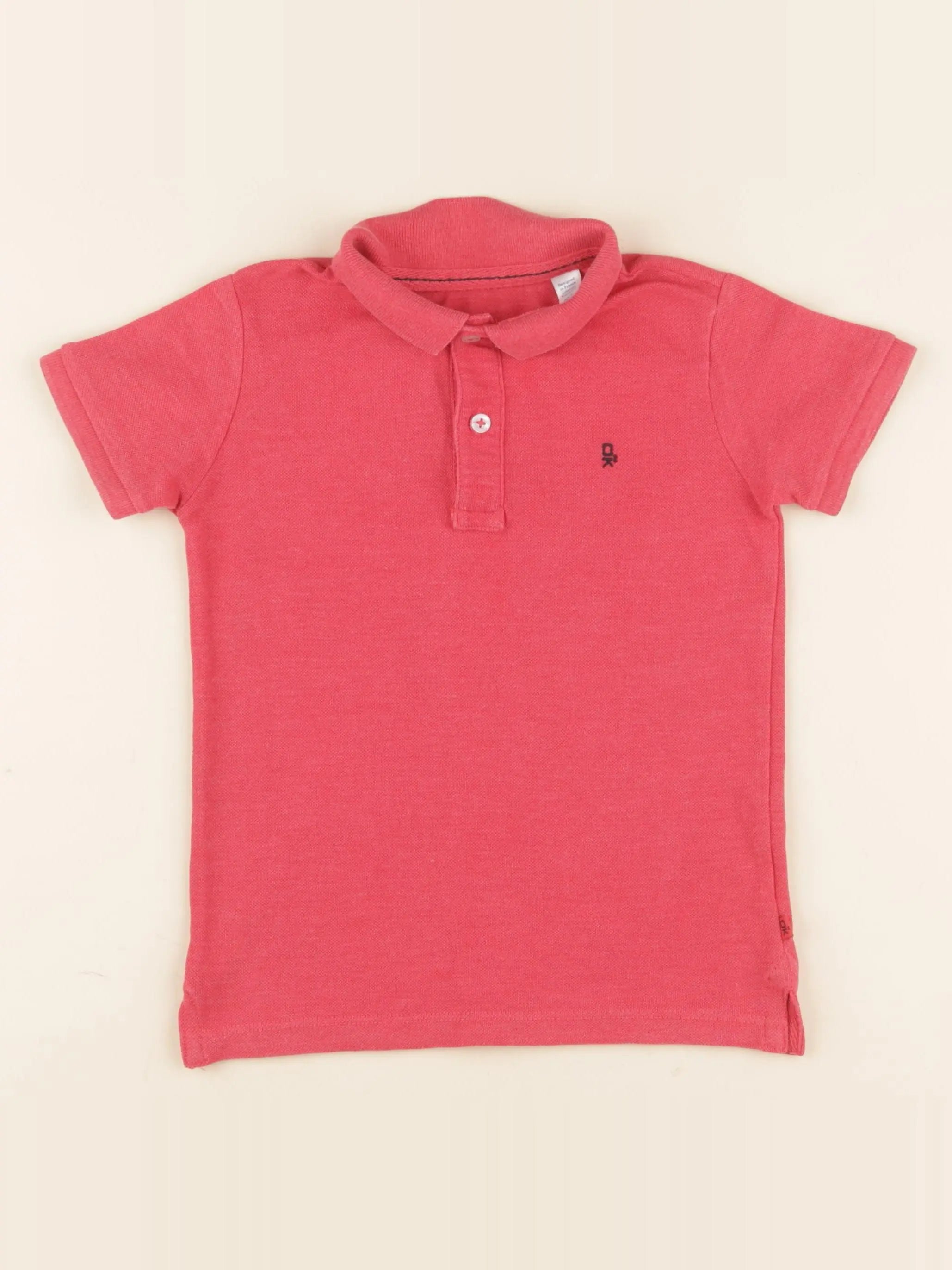 Okaidi - polo rouge - 5 ans