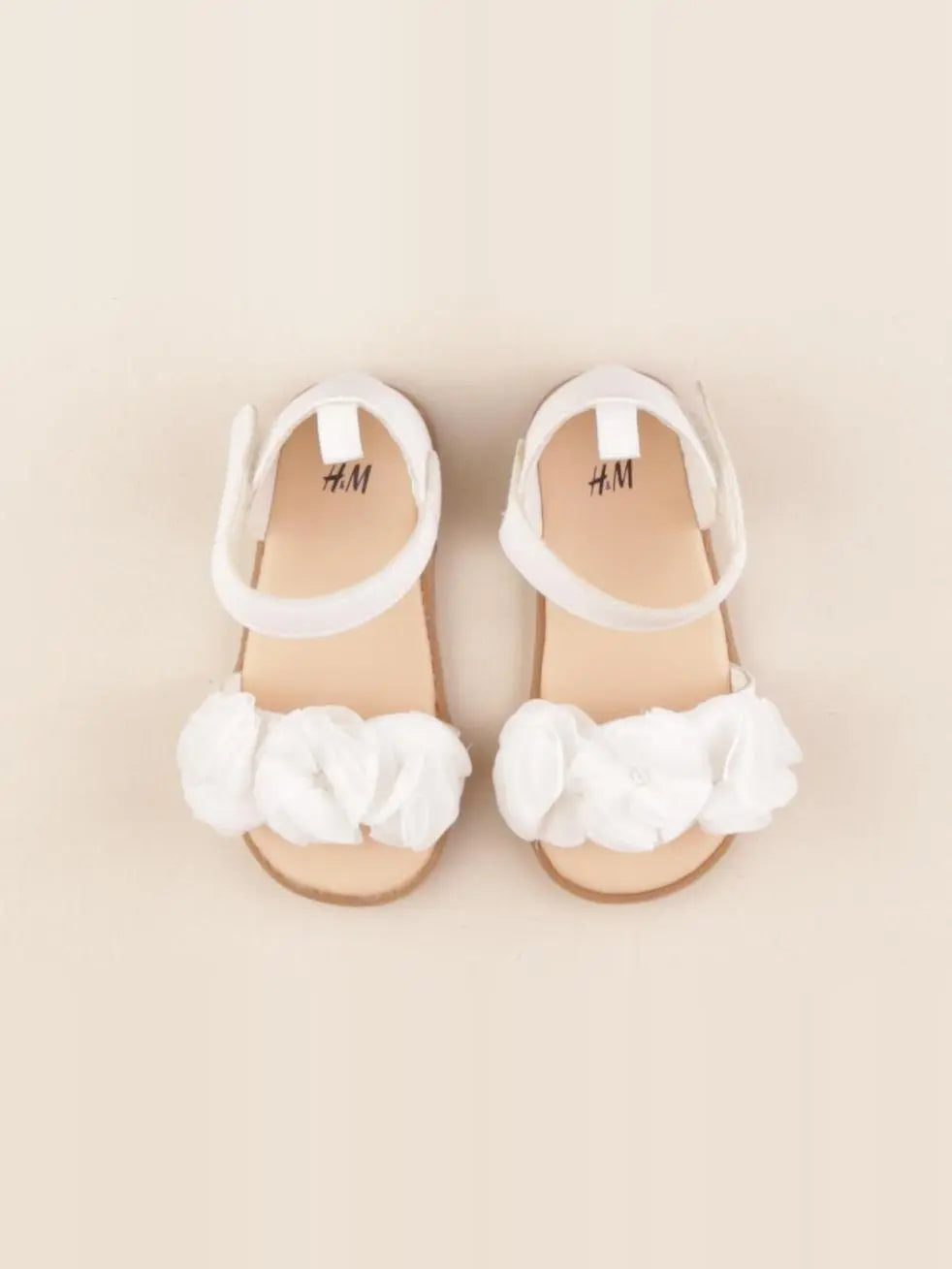H&M - sandales blanc - pointure 20/21