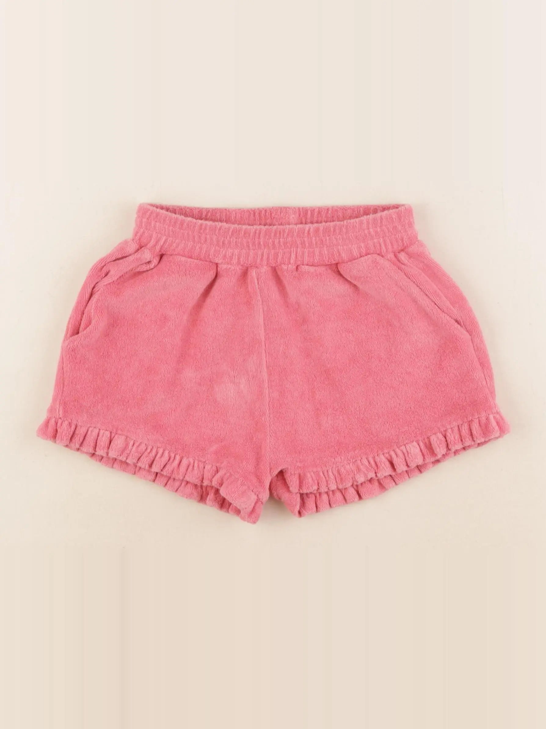 Emile et Ida - short rose - 8 ans