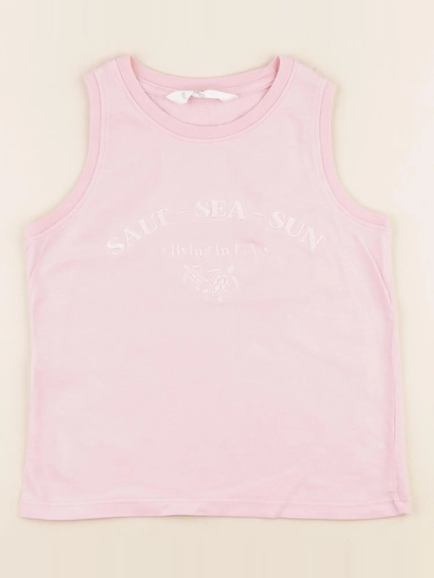 Mango - débardeur rose - 7/8 ans