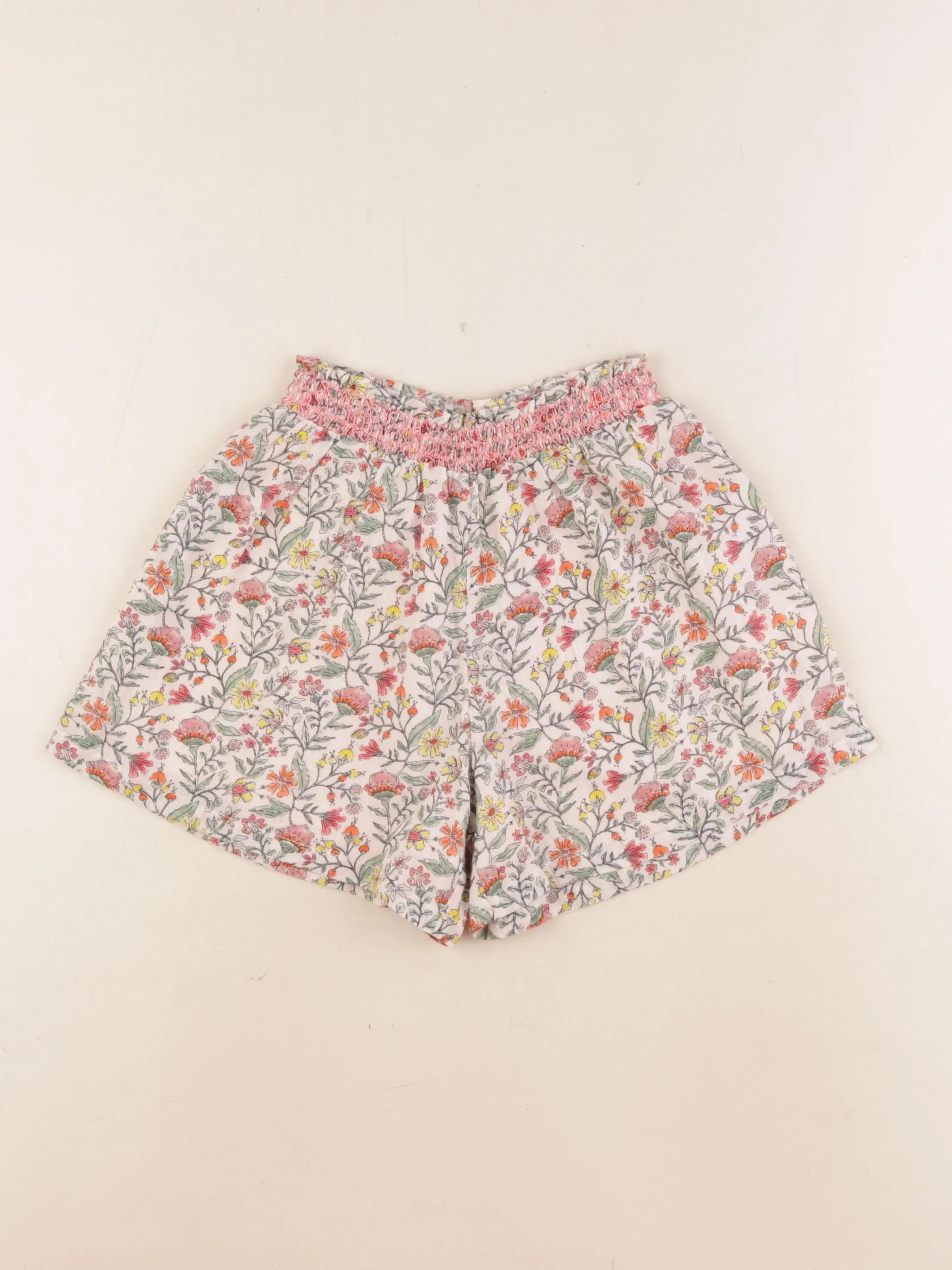 Bonheur du jour - short rose - 8 ans
