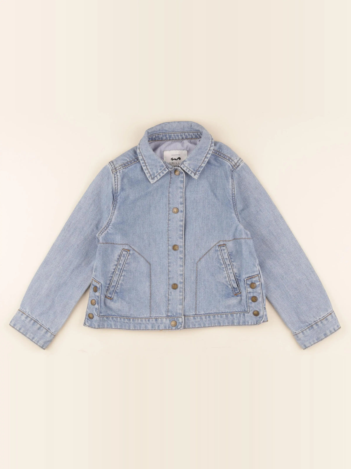 Cyrillus - veste bleu - 6 ans