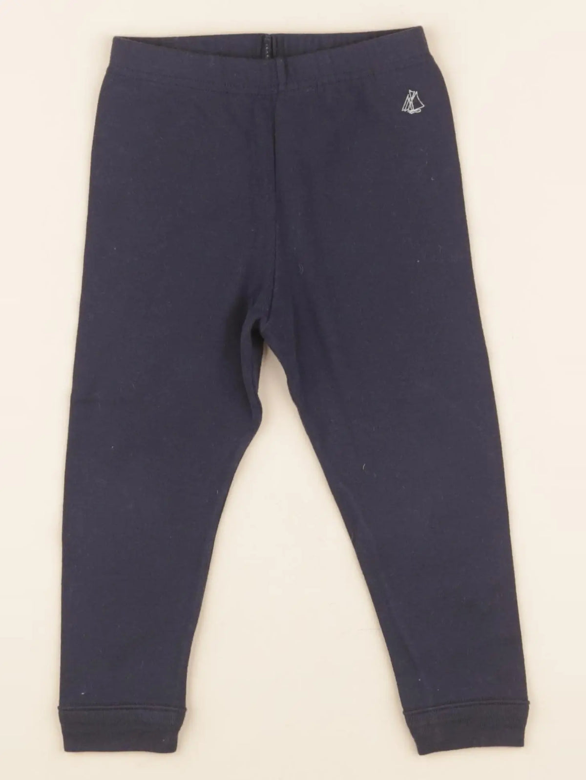 Petit Bateau - legging bleu - 24 mois