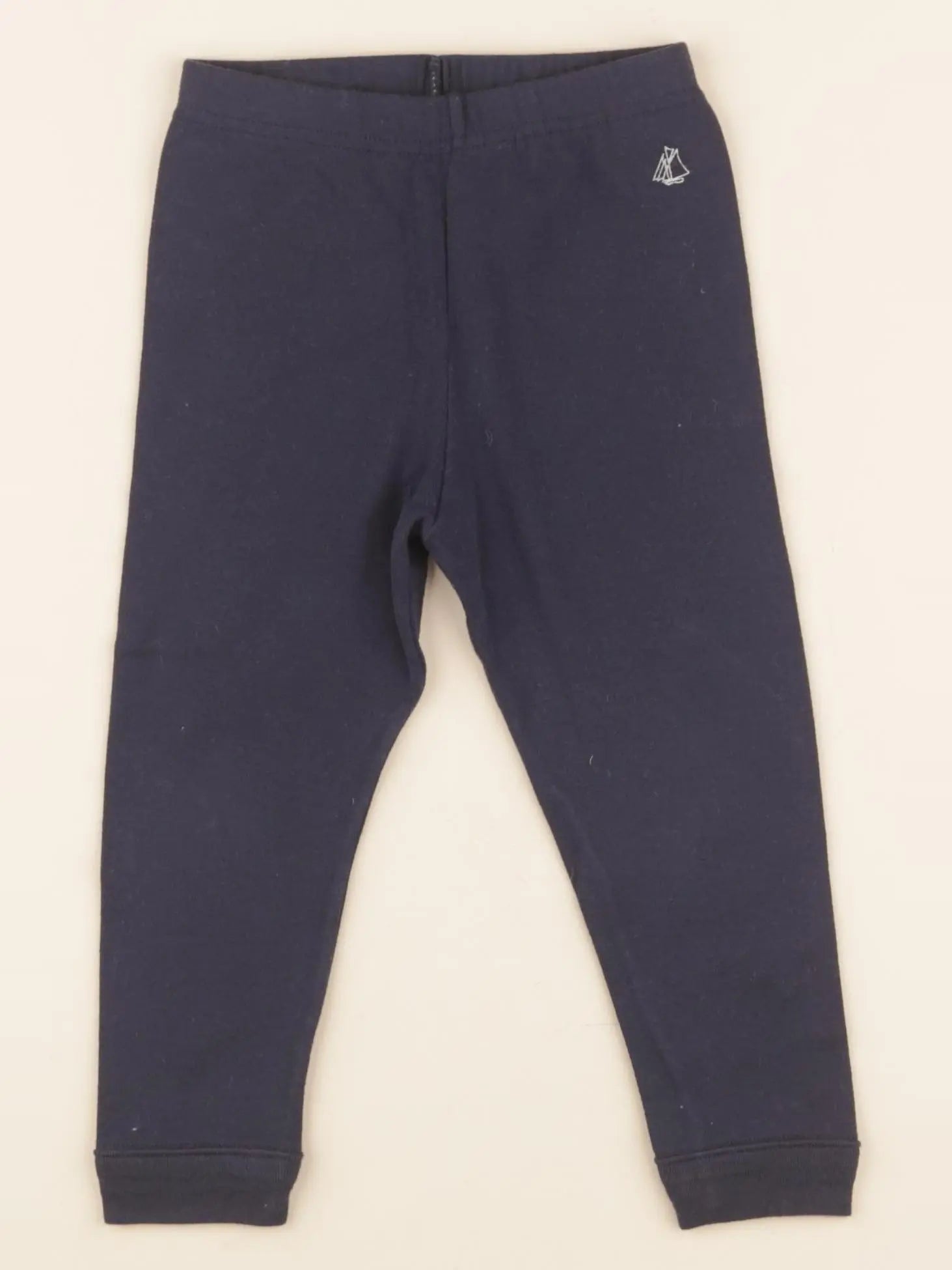 Petit Bateau - legging bleu - 24 mois