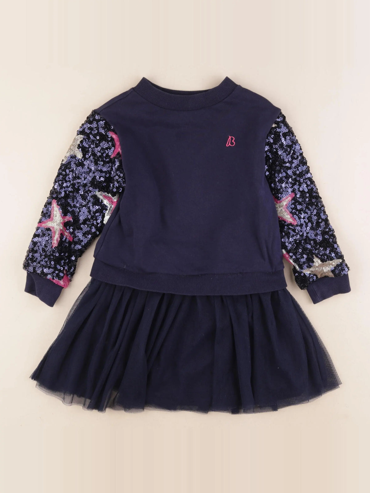 Billie Blush - robe bleu - 4 ans