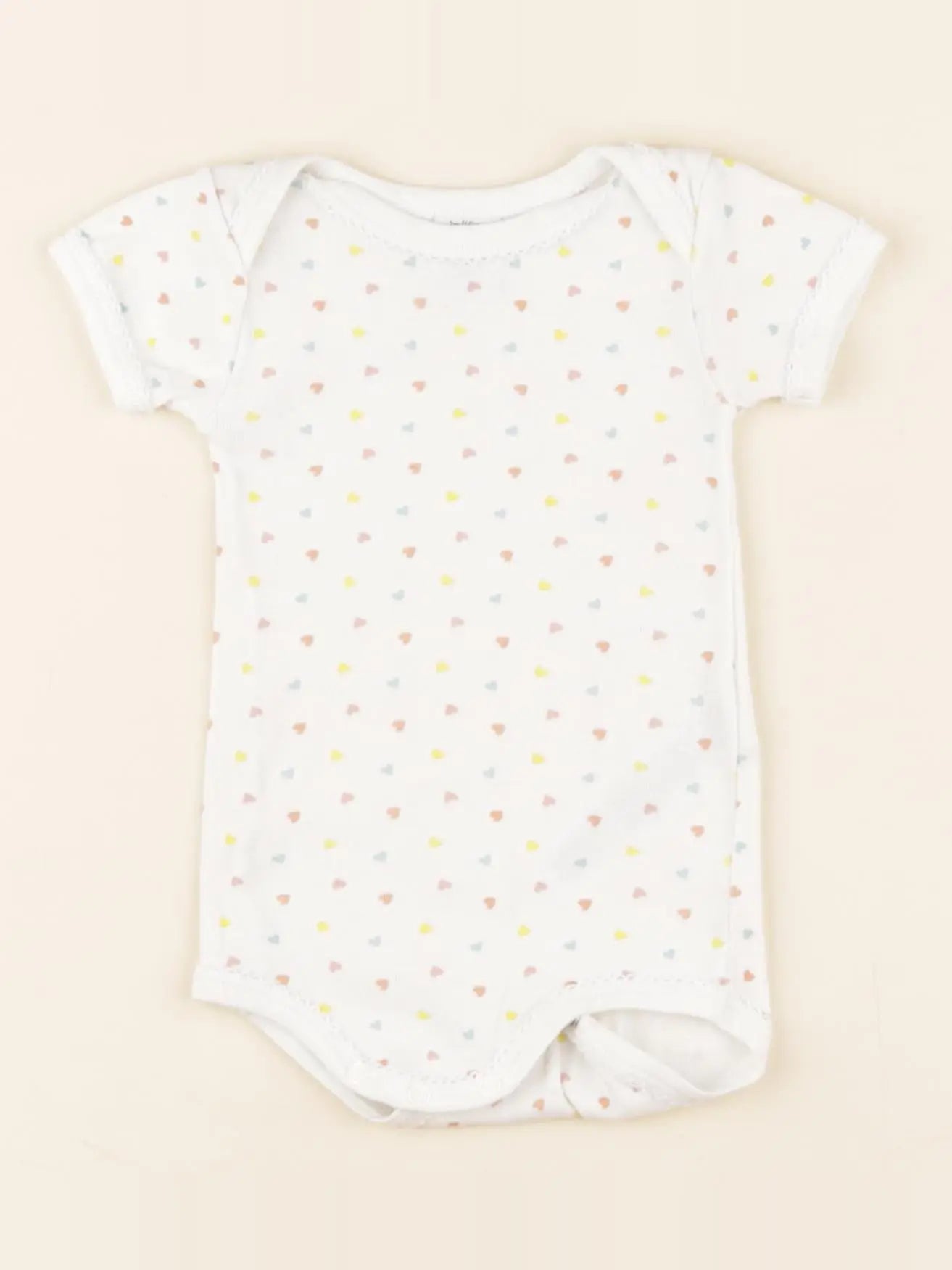 Petit Bateau - body multicolore - 3 mois