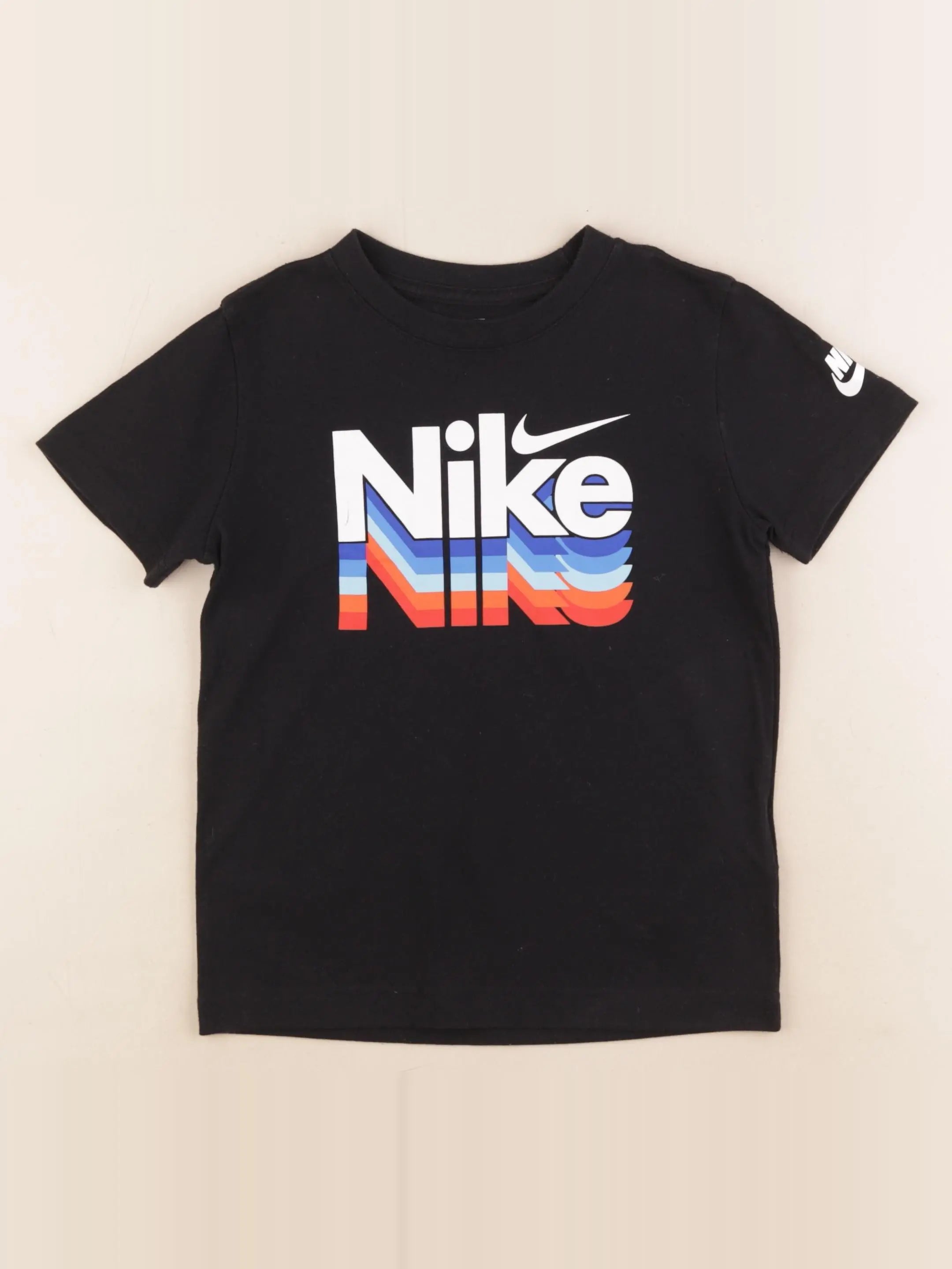 Nike - tee-shirt noir - 5/6 ans