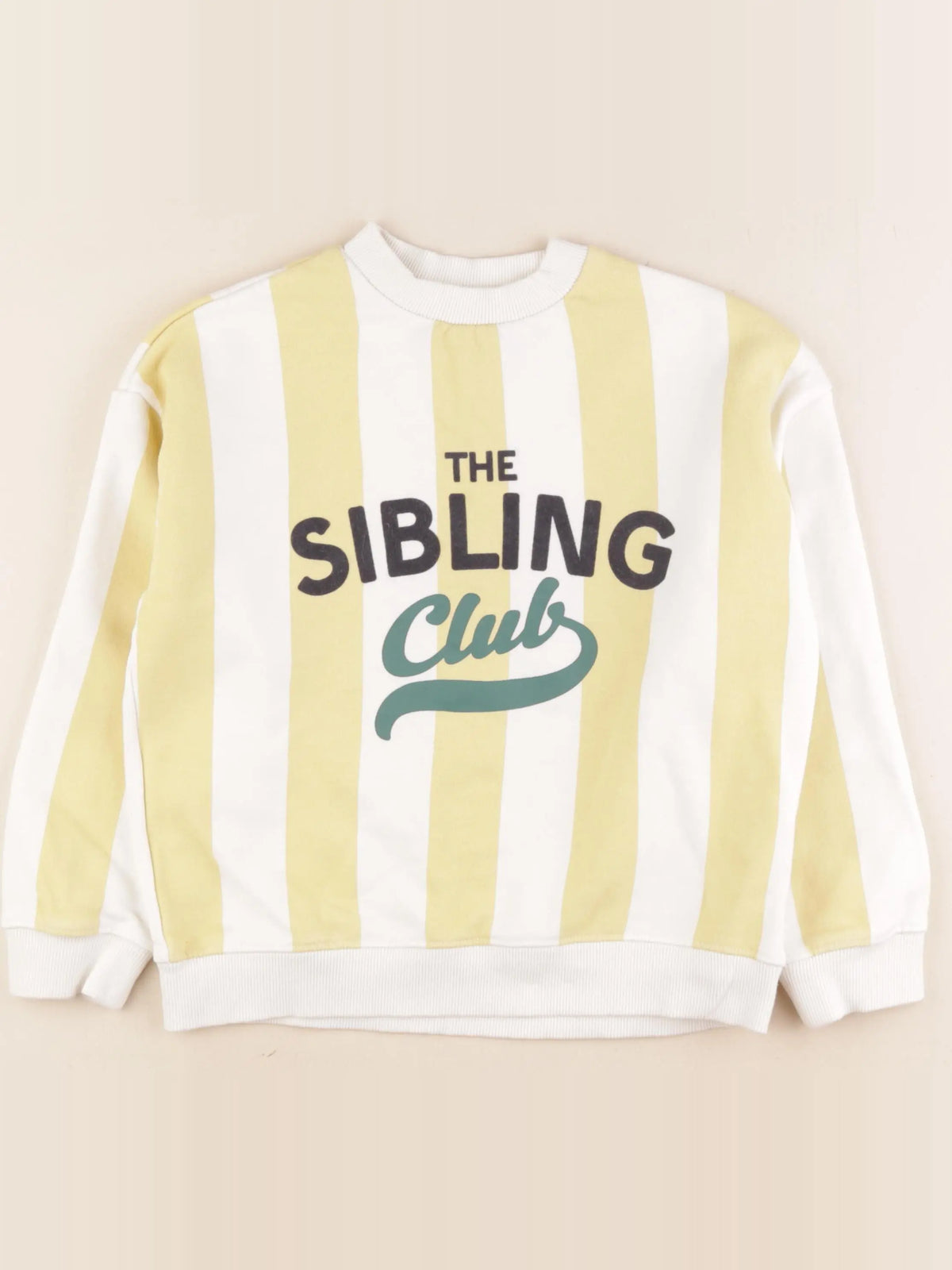 Monoprix - sweat jaune - 8 ans