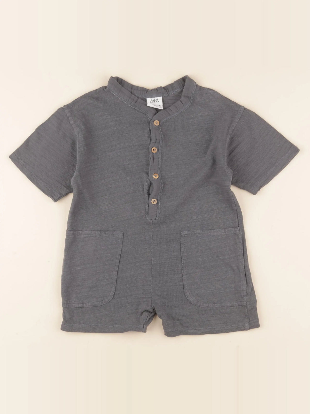 Zara - combinaison gris - 18/24 mois