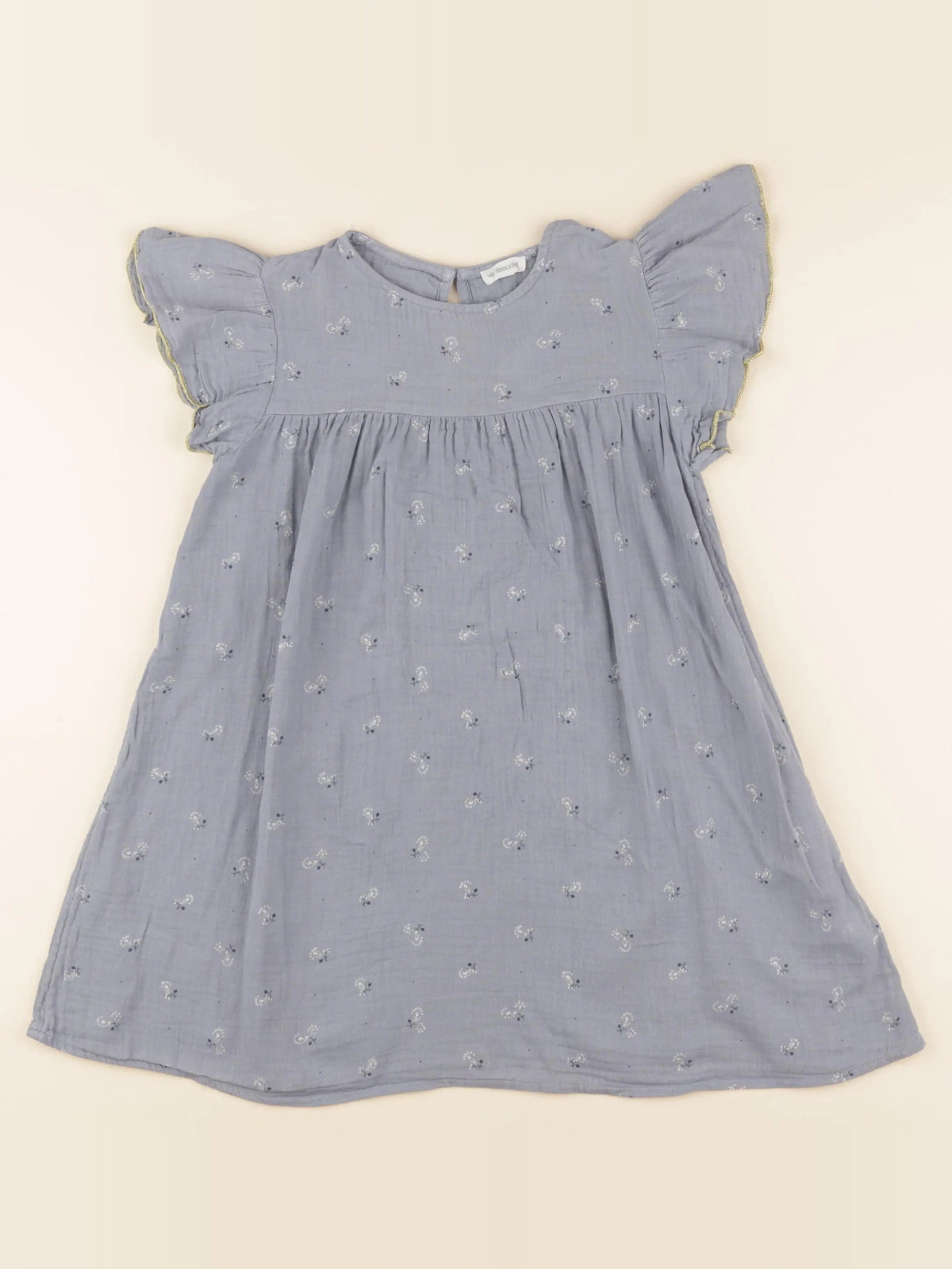 Vertbaudet - robe bleu - 6 ans
