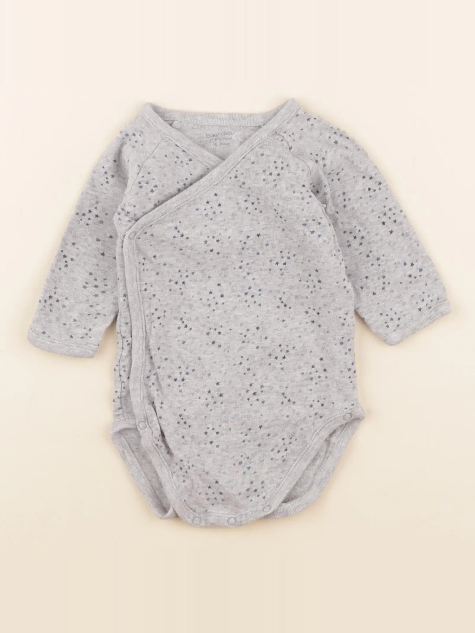 Boutchou - body gris - 6 mois