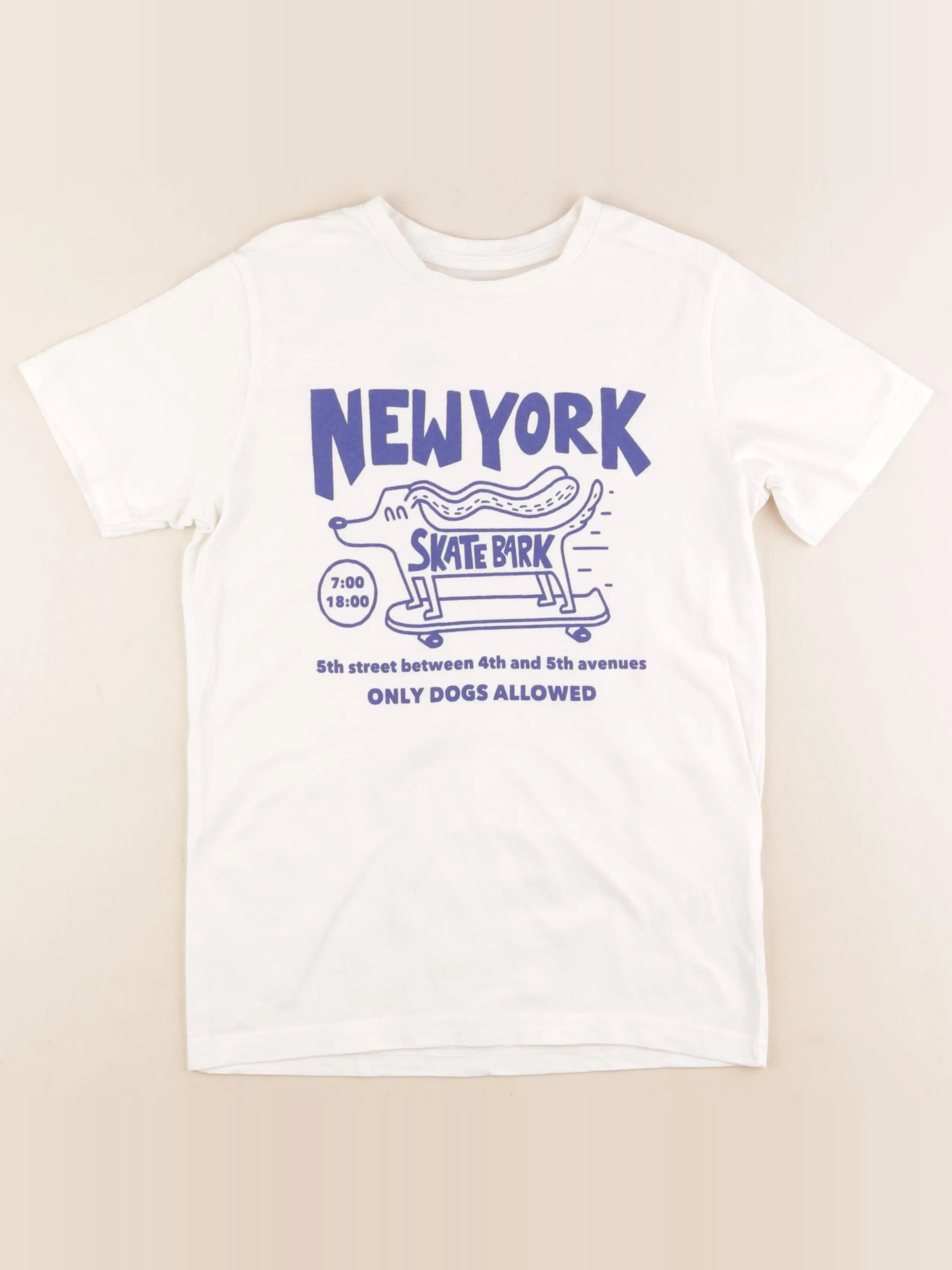 Vertbaudet - tee-shirt blanc - 12 ans