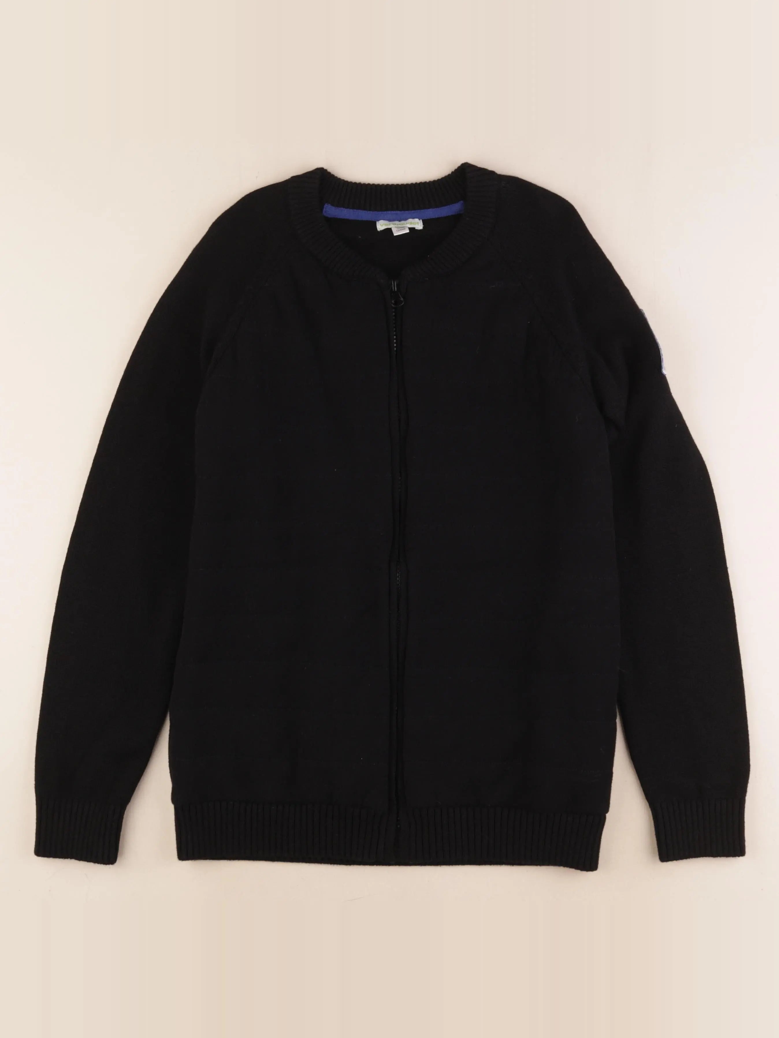 Vertbaudet - gilet noir - 12 ans