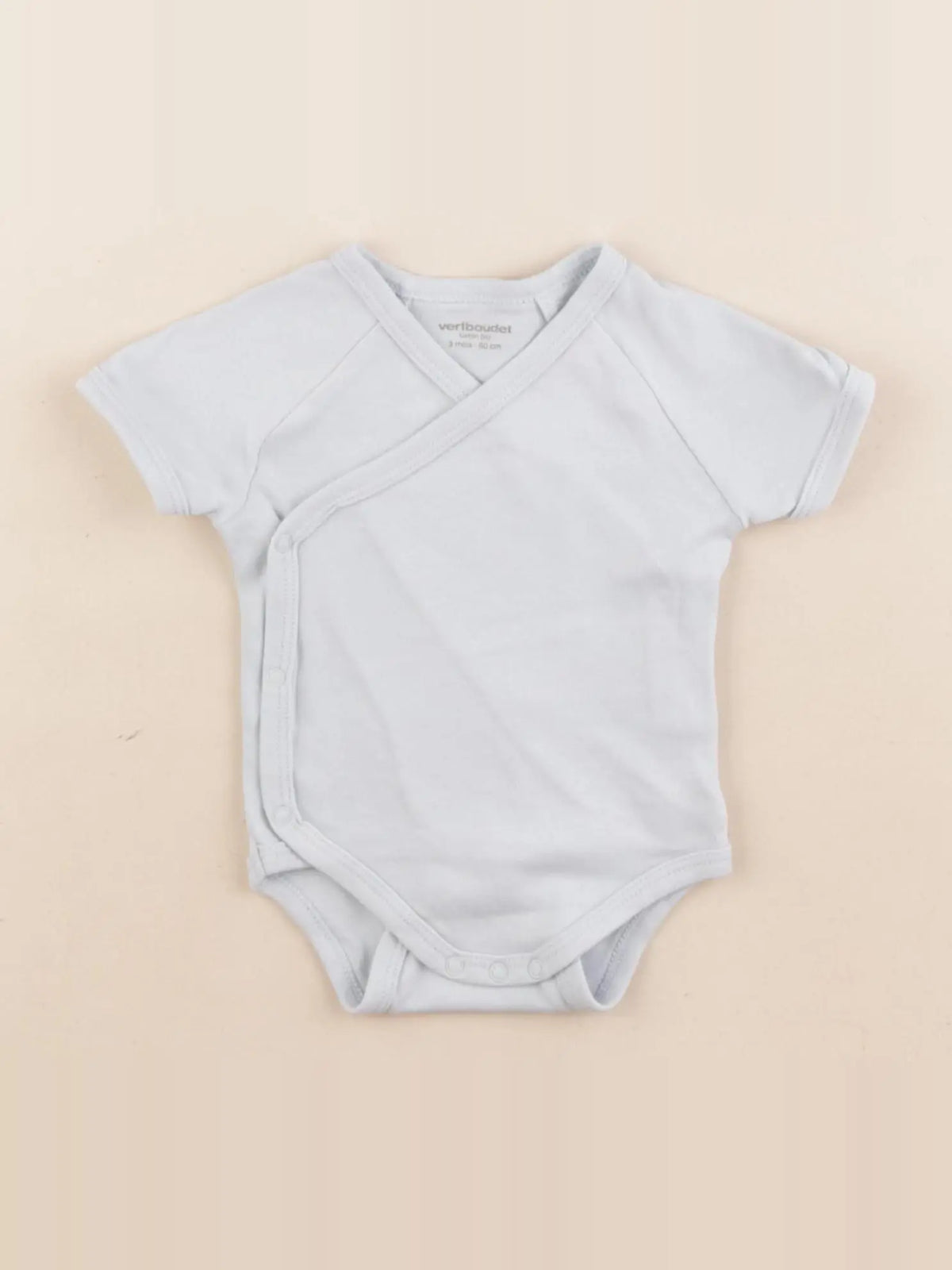 Vertbaudet - body bleu - 3 mois