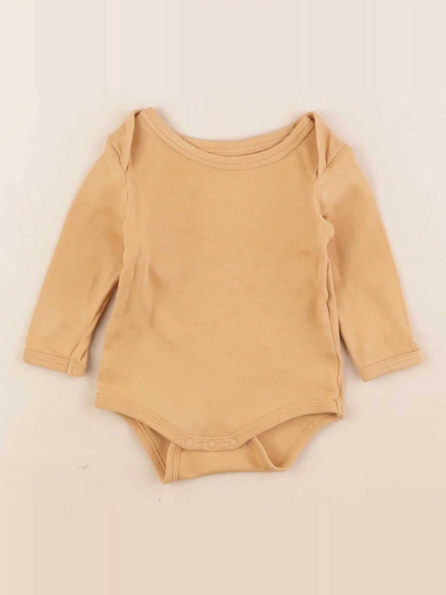 Vertbaudet - body jaune - 6 mois