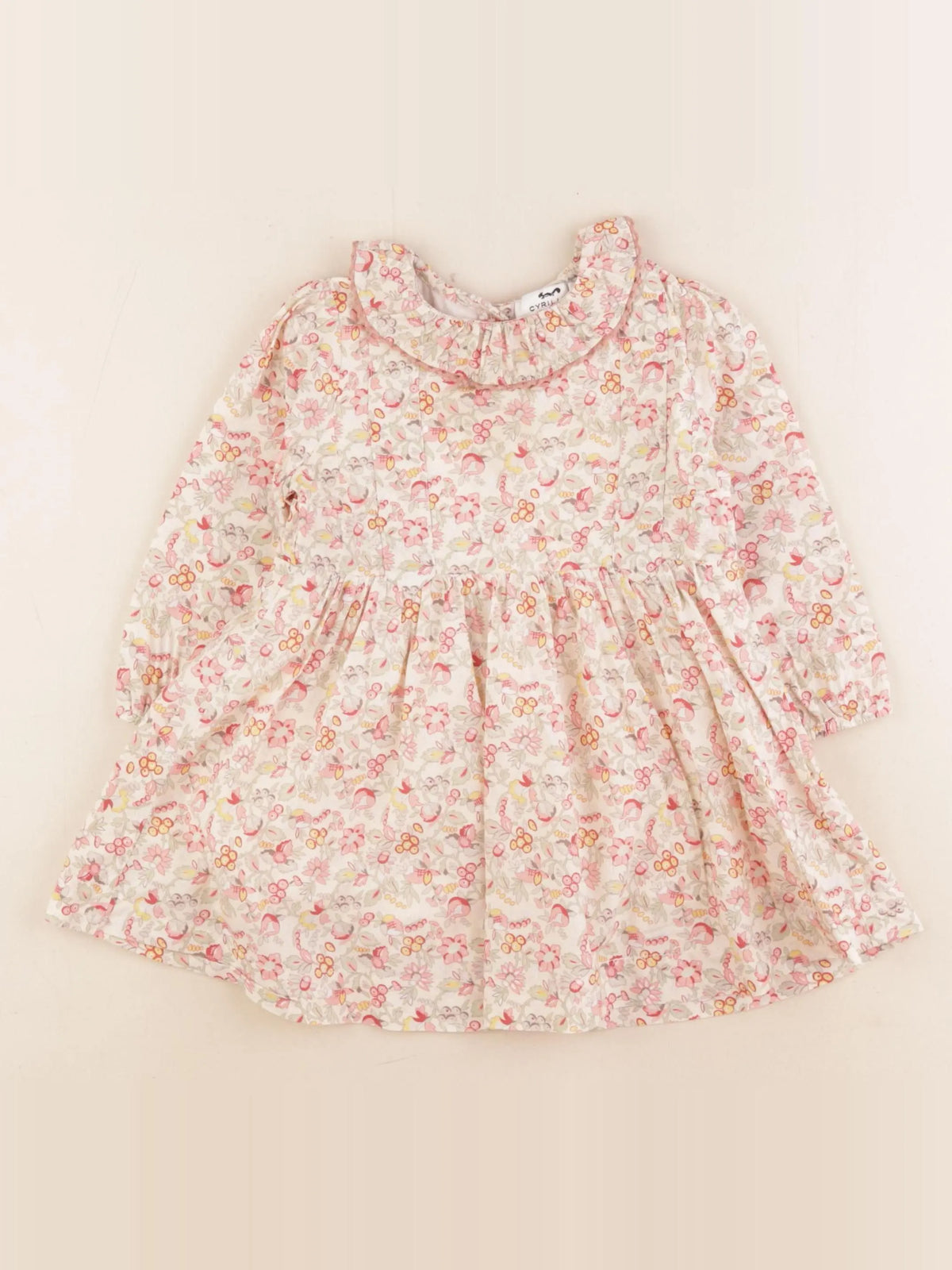 Cyrillus - robe multicolore - 18 mois