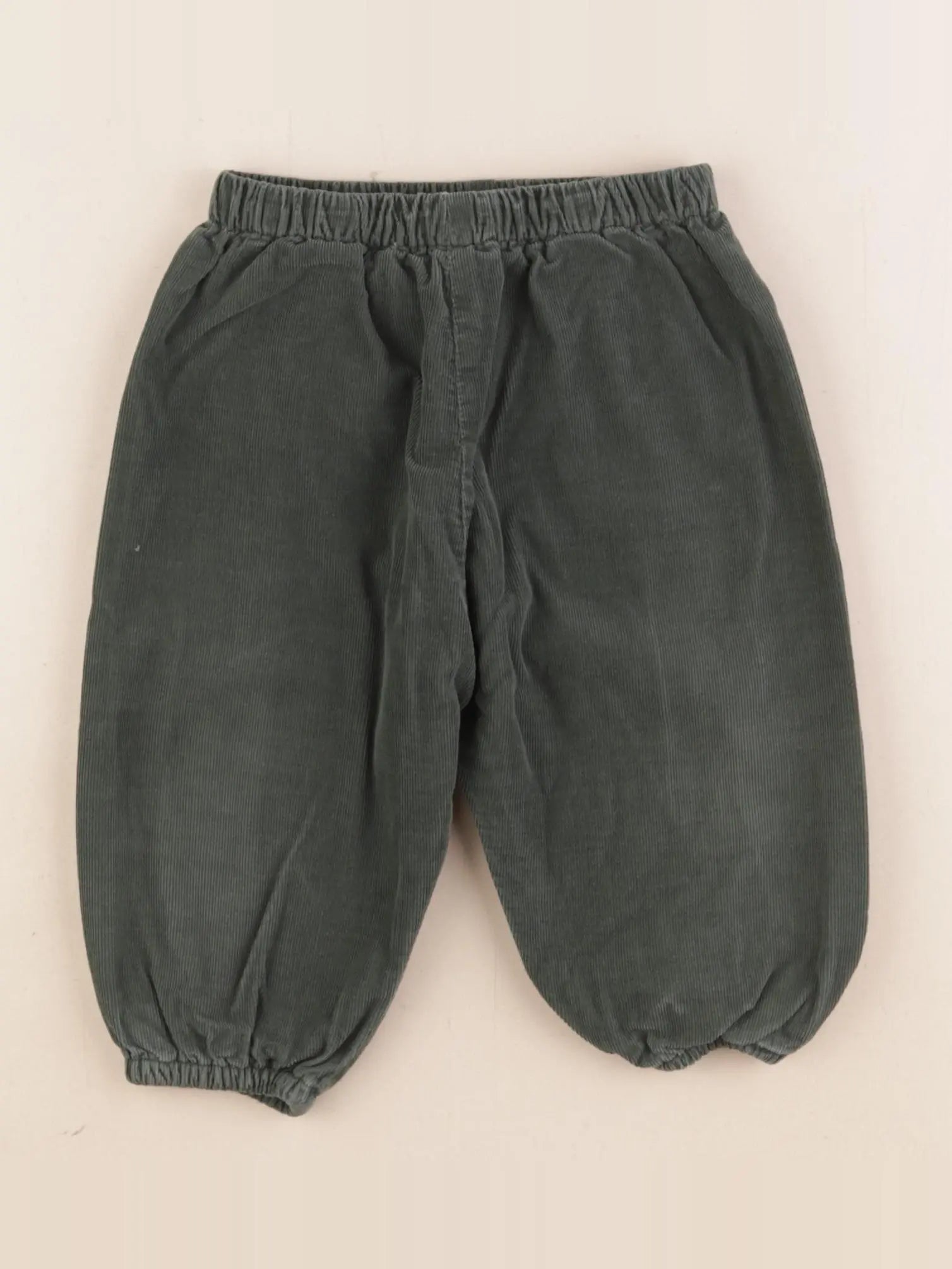Boutchou - pantalon vert - 12 mois