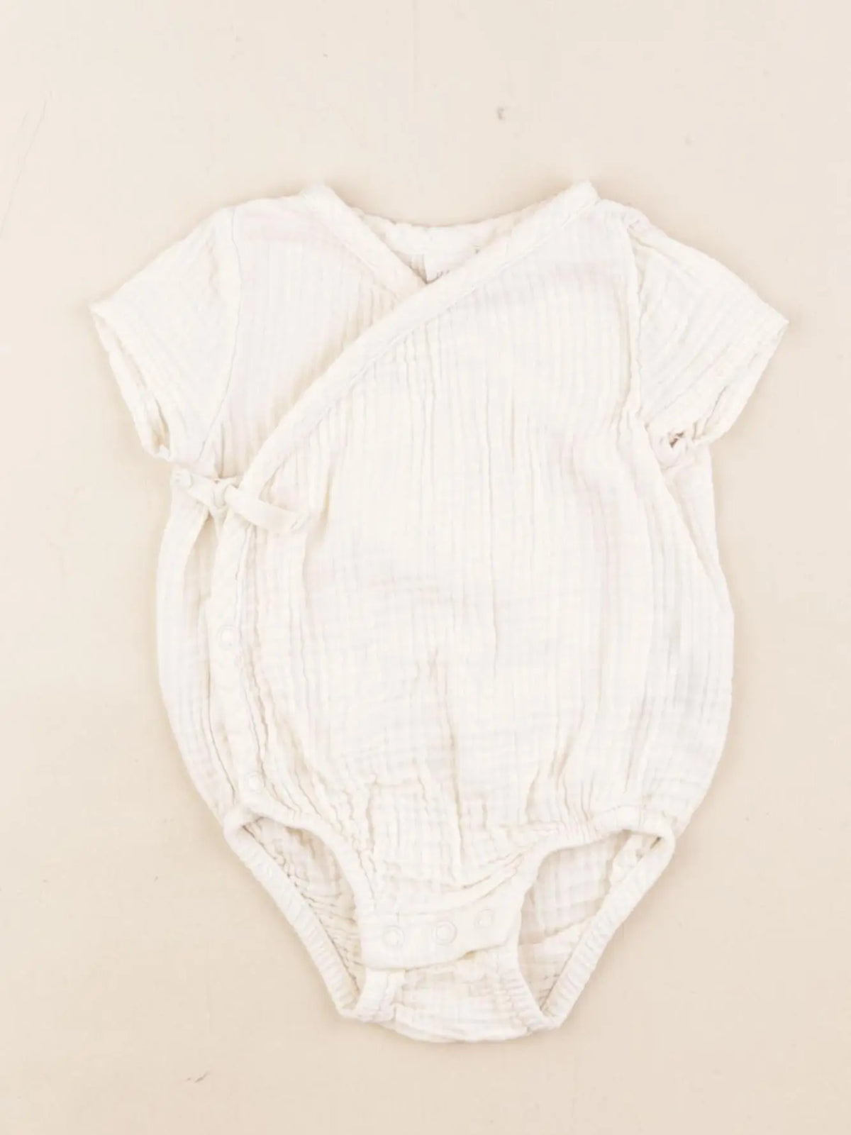 H&M - combinaison blanc - 2/4 mois
