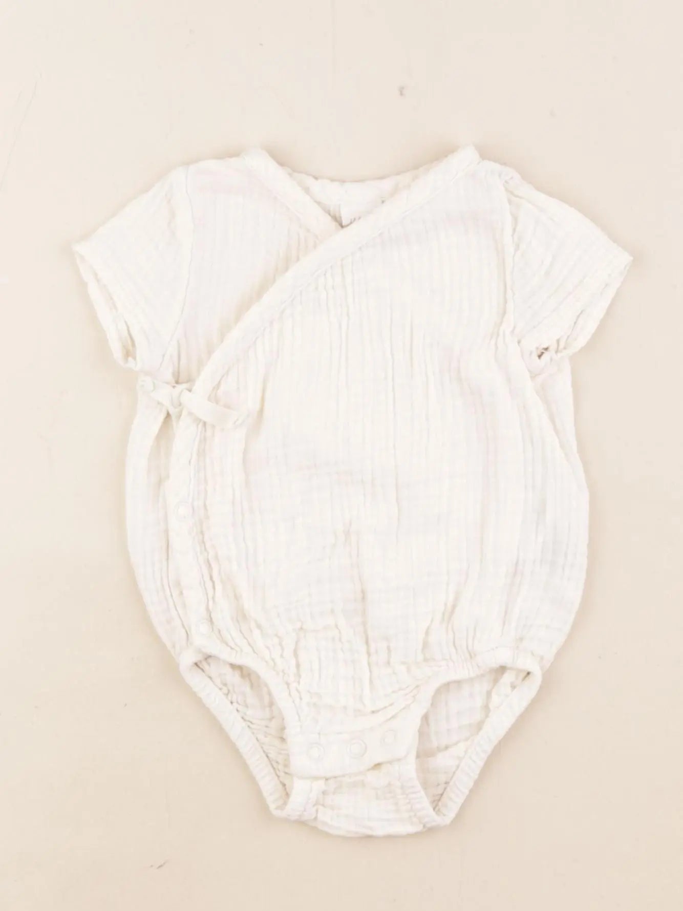 H&M - combinaison blanc - 2/4 mois