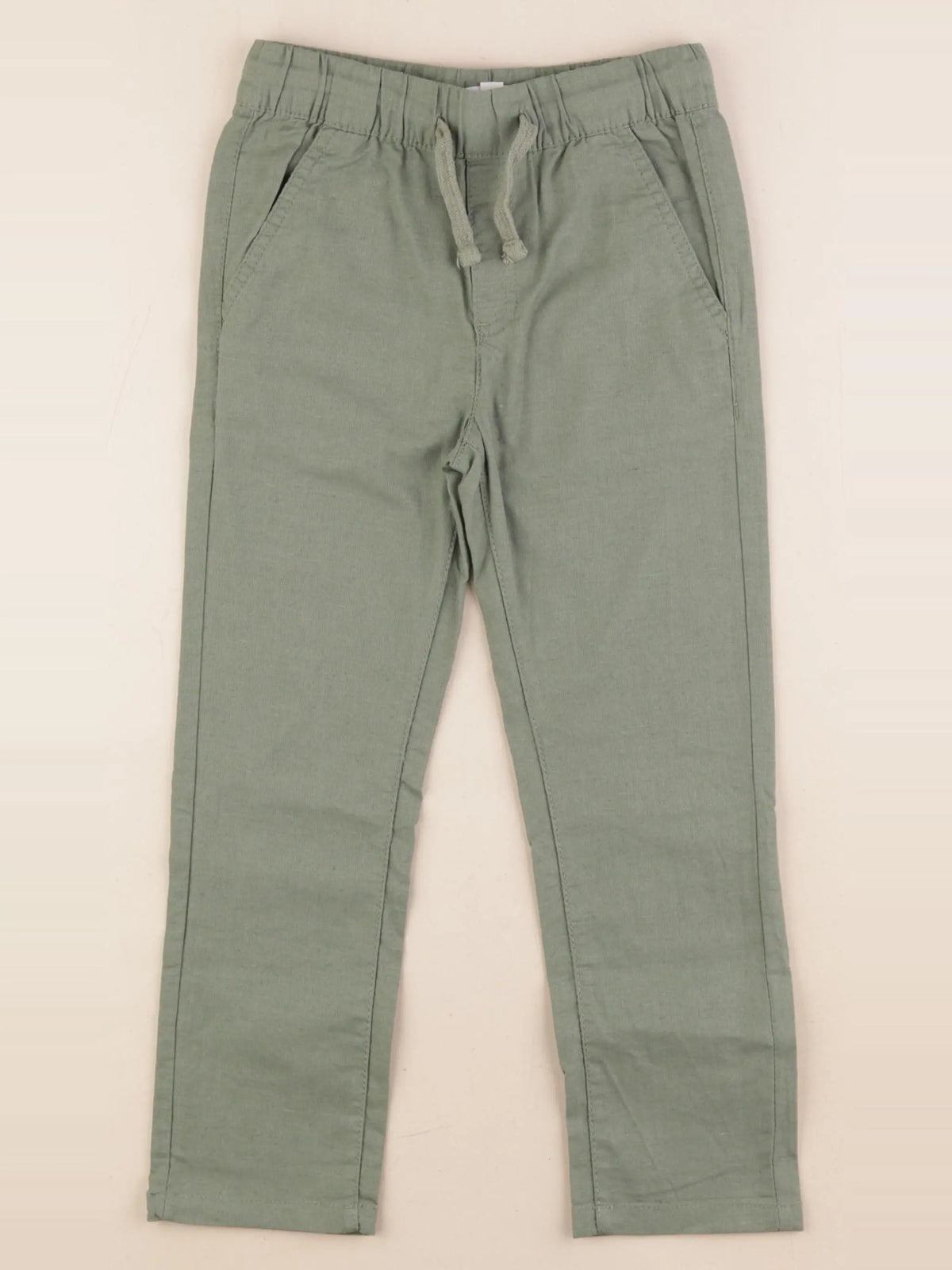 Vertbaudet - pantalon vert - 5 ans