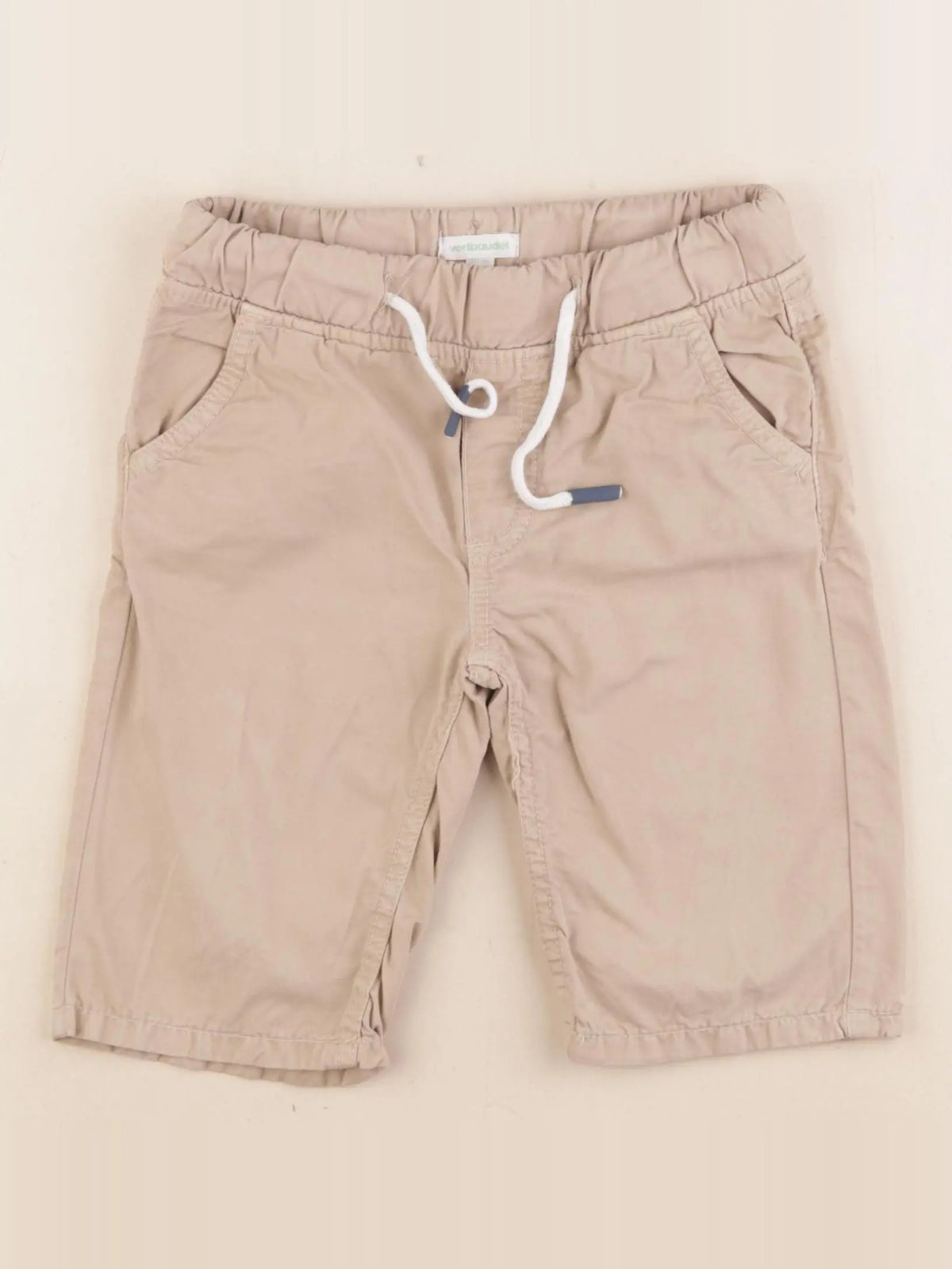 Vertbaudet - short beige - 5 ans