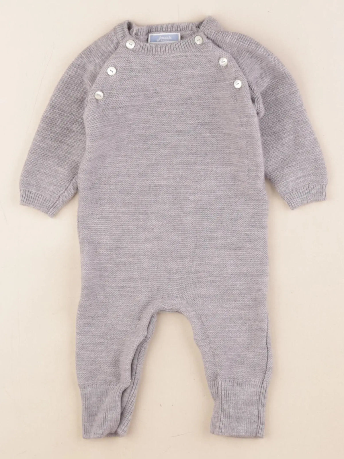 Jacadi - combinaison gris - 6 mois