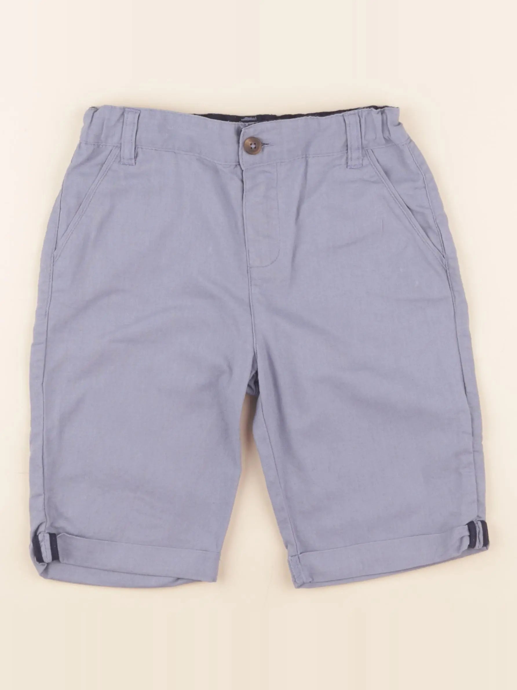Vertbaudet - short bleu - 8 ans